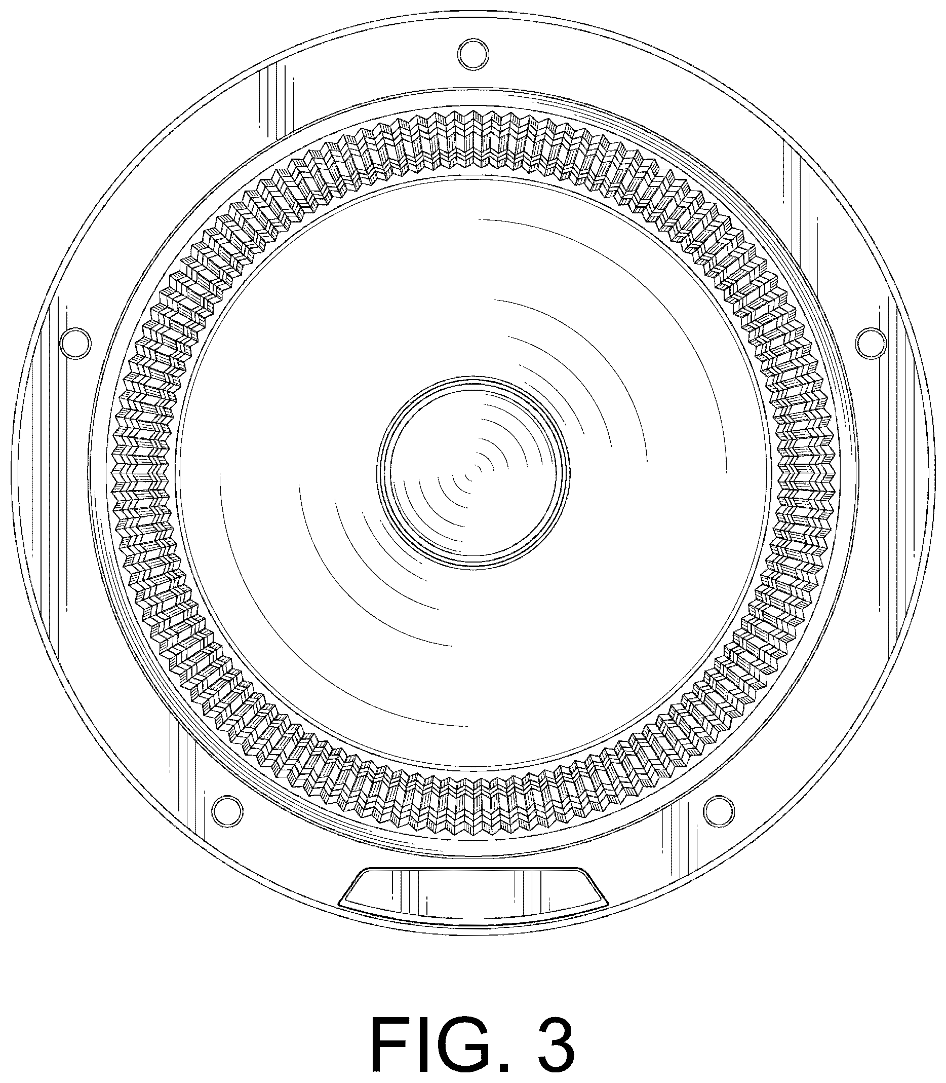 Patent USD1044773 Figure 3 – In-car speaker