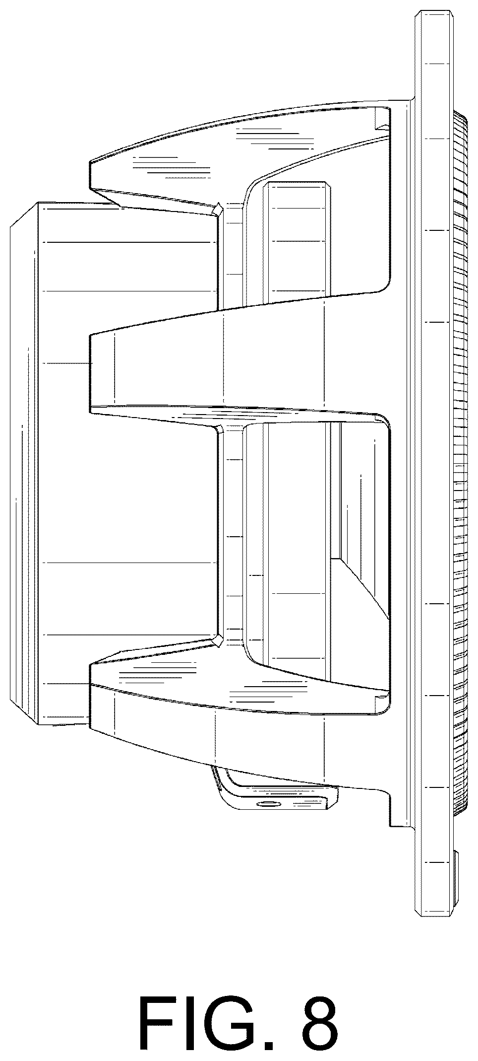 Patent USD1044773 Figure 8 – In-car speaker