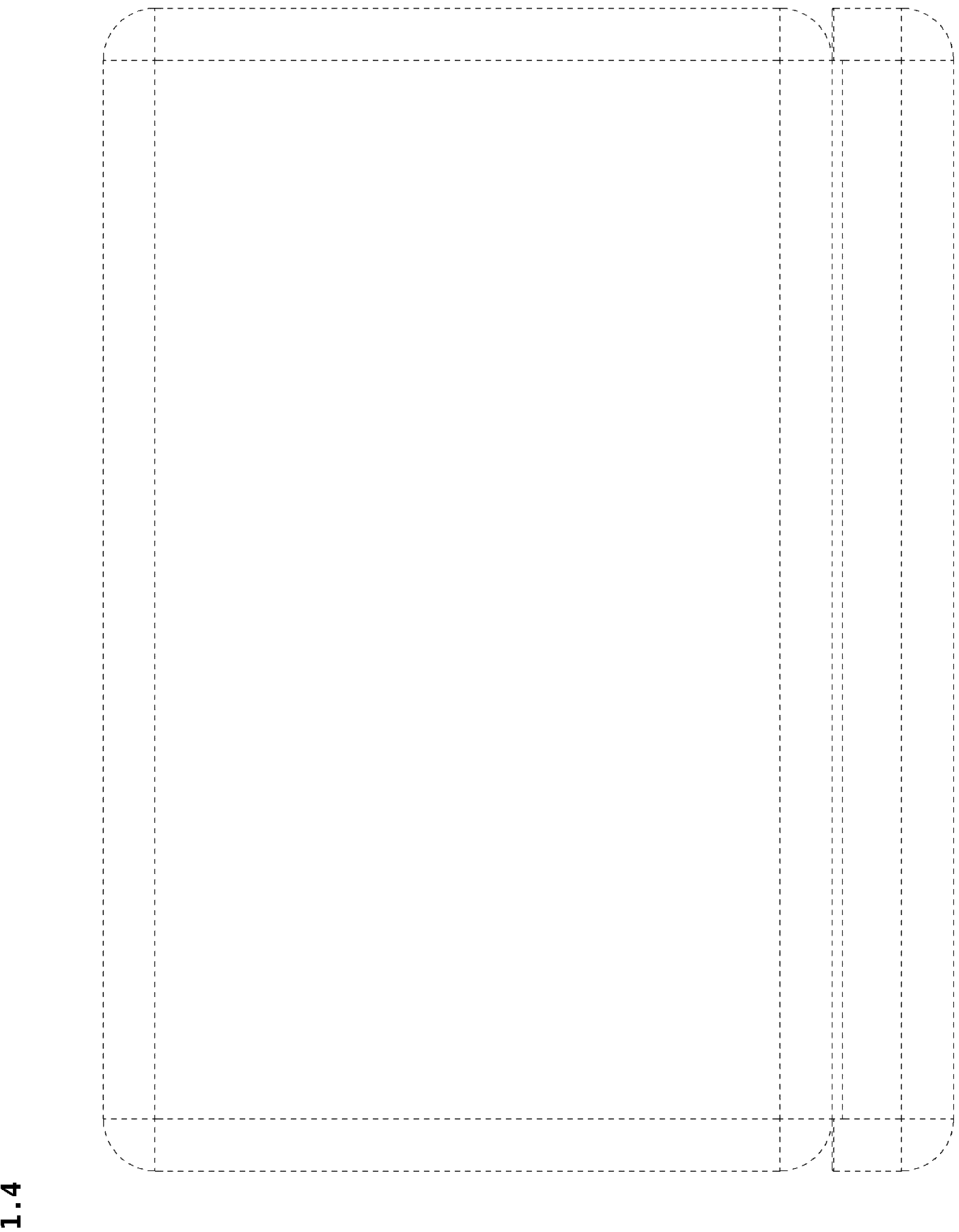 Patent USD1044775 Figure 4 – Supporting arm for television receiver