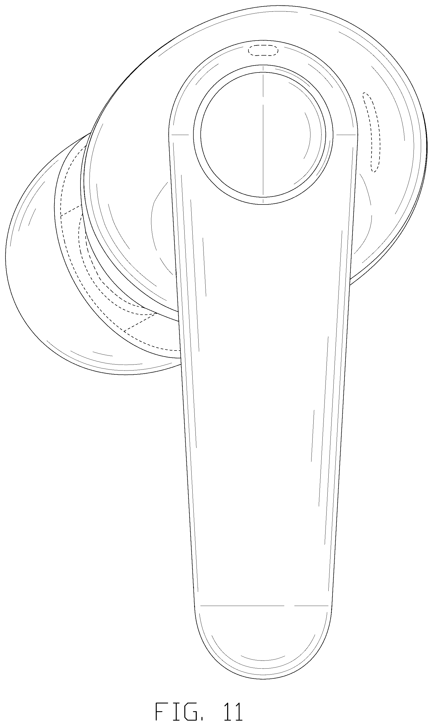 Patent USD1044777 Figure 11 – Pair of earphones