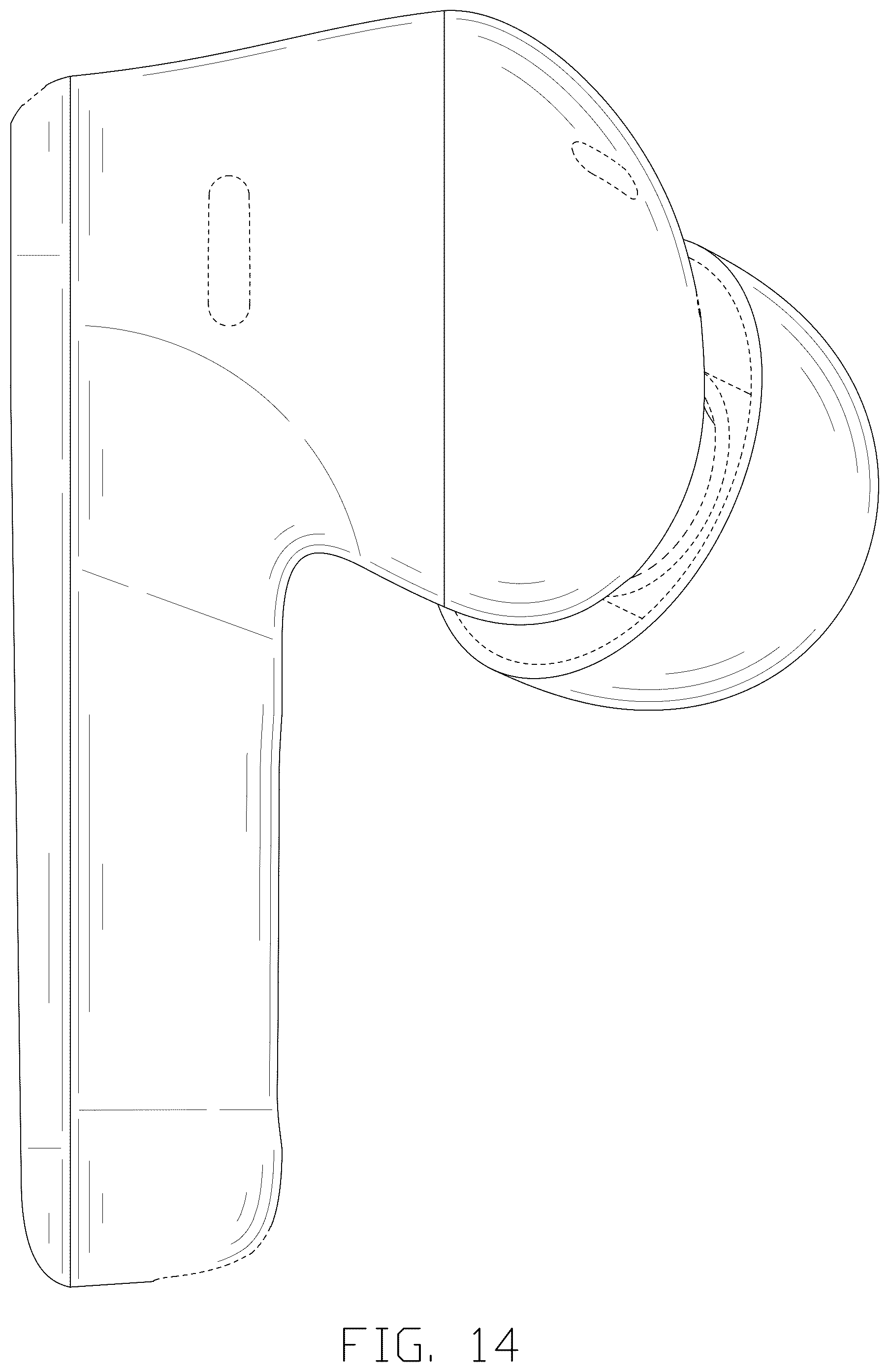 Patent USD1044777 Figure 14 – Pair of earphones