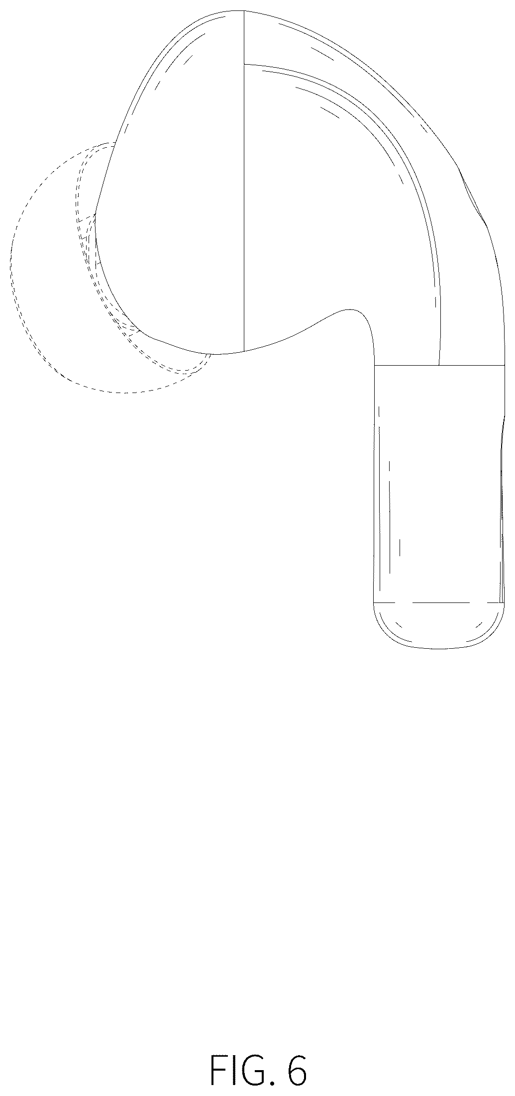 Patent USD1044778 Figure 6 – Wireless earbuds