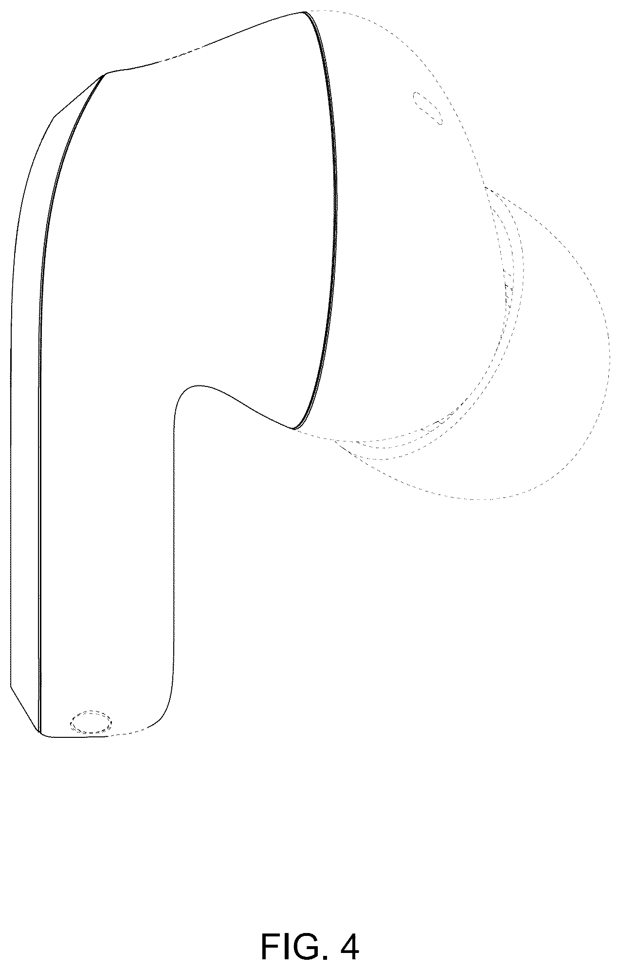 Patent USD1044779 Figure 4 – Earphone