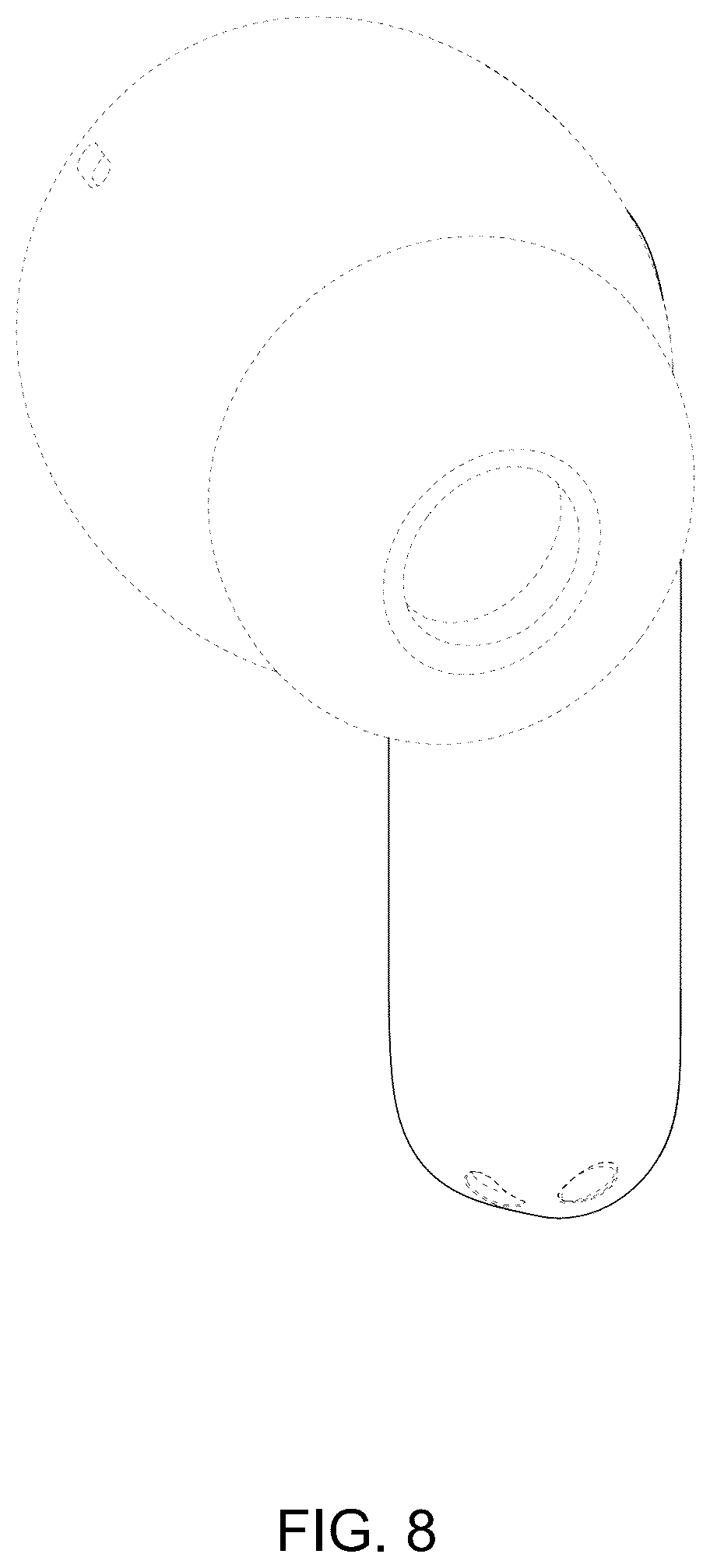 Patent USD1044779 Figure 8 – Earphone