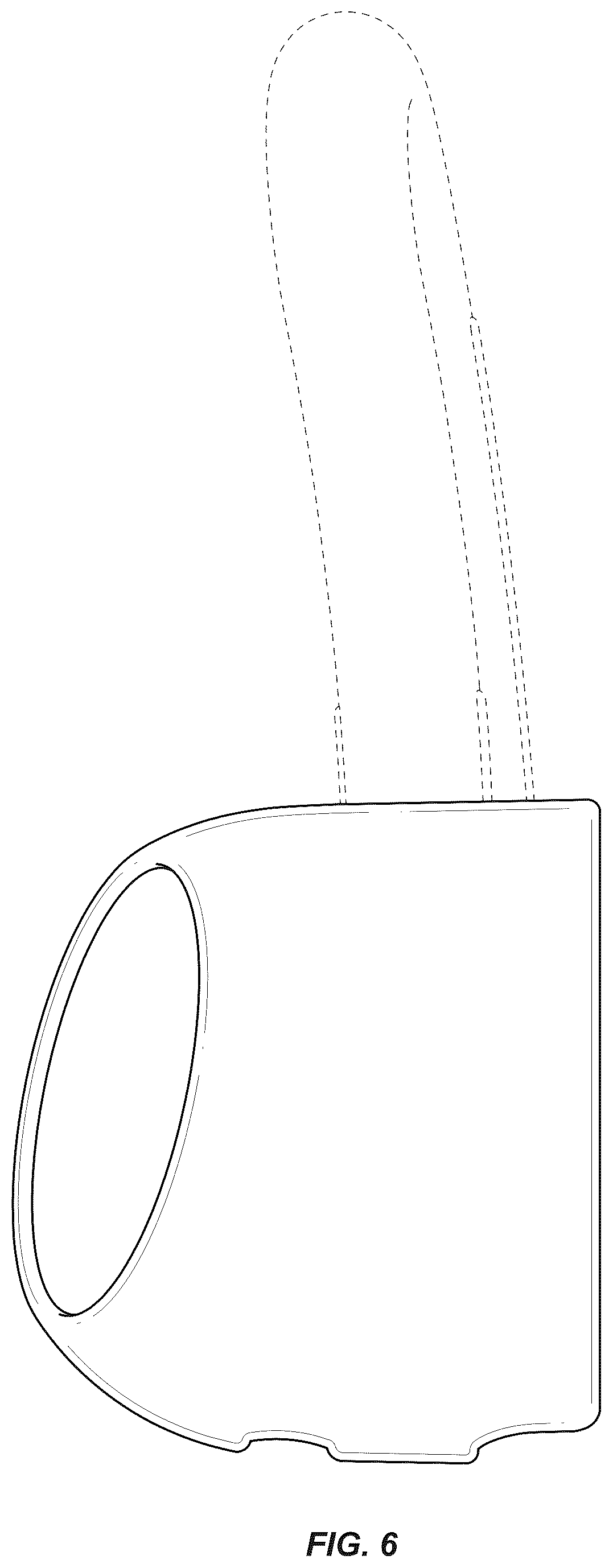 Patent USD1044780 Figure 6 – Earbud tip