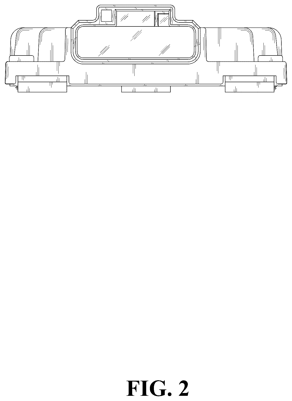 Patent USD1044784 Figure 2 – Automotive millimeter-wave radar device