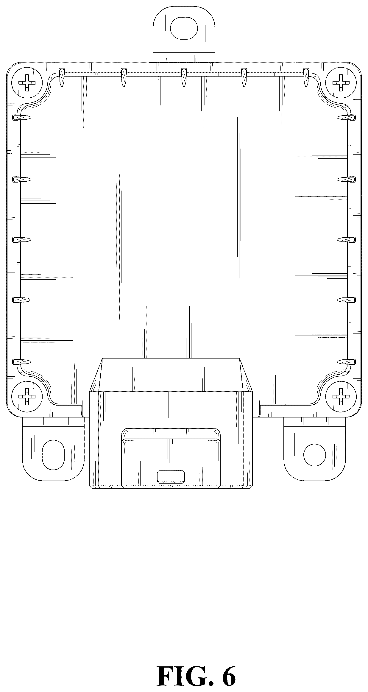 Patent USD1044784 Figure 6 – Automotive millimeter-wave radar device