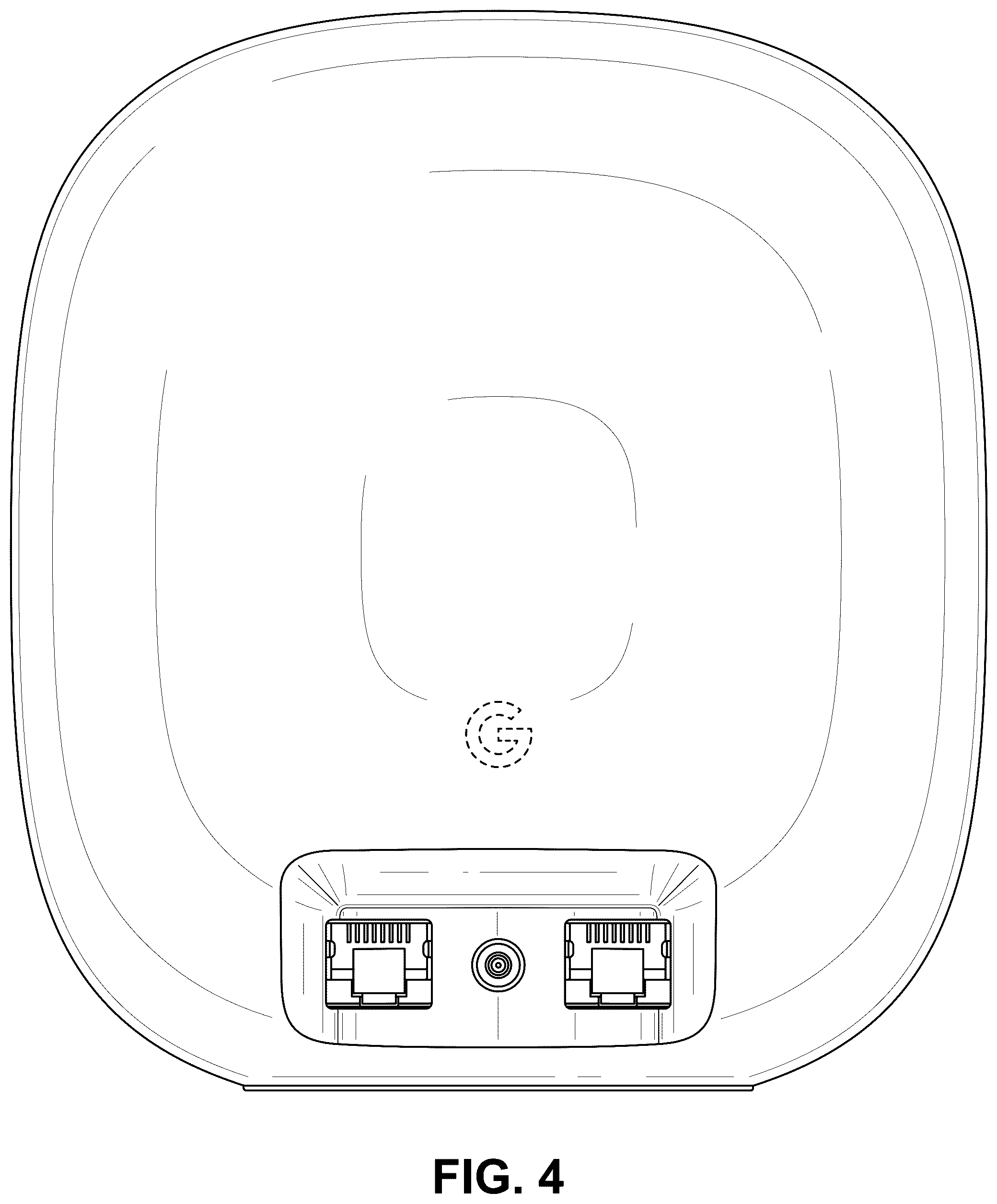 Patent USD1044785 Figure 4 – Wireless network device