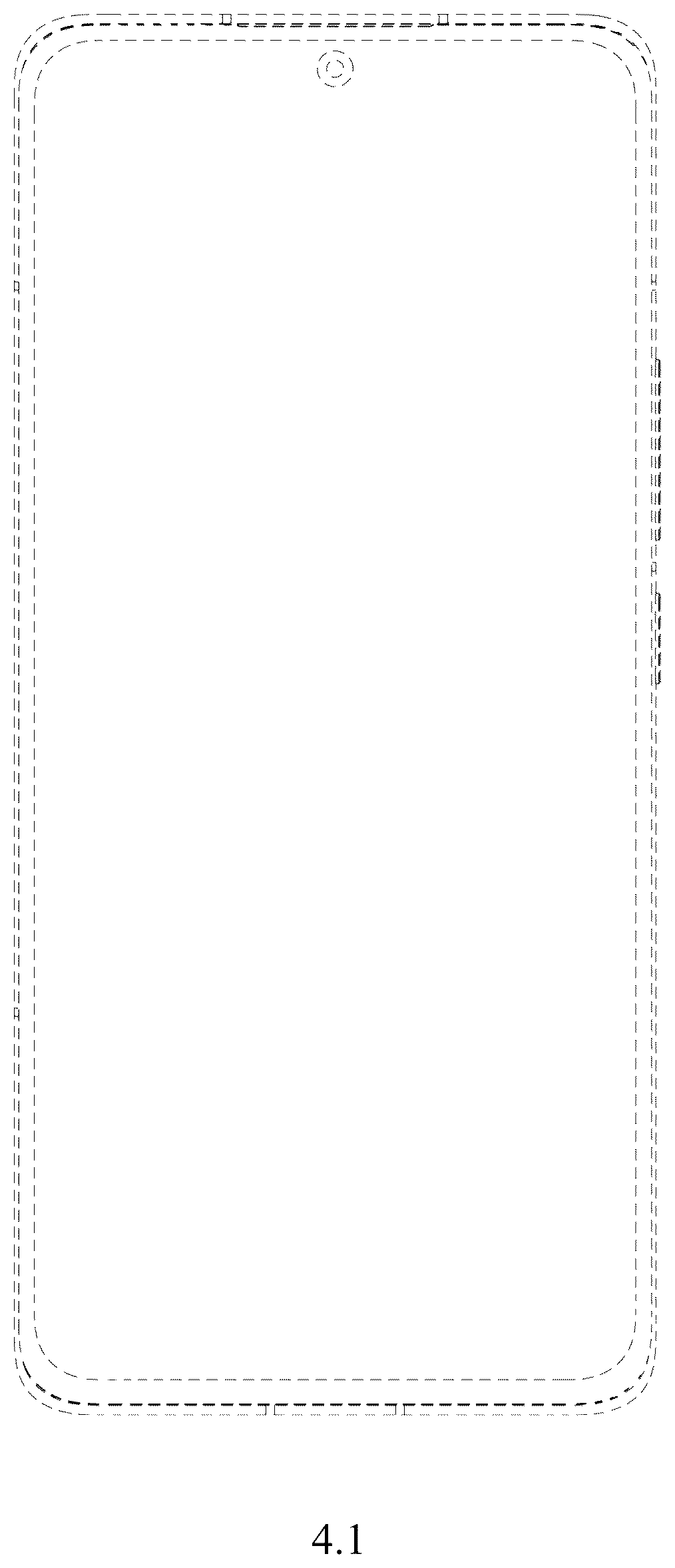Patent USD1044787 Figure 7 – Mobile phone