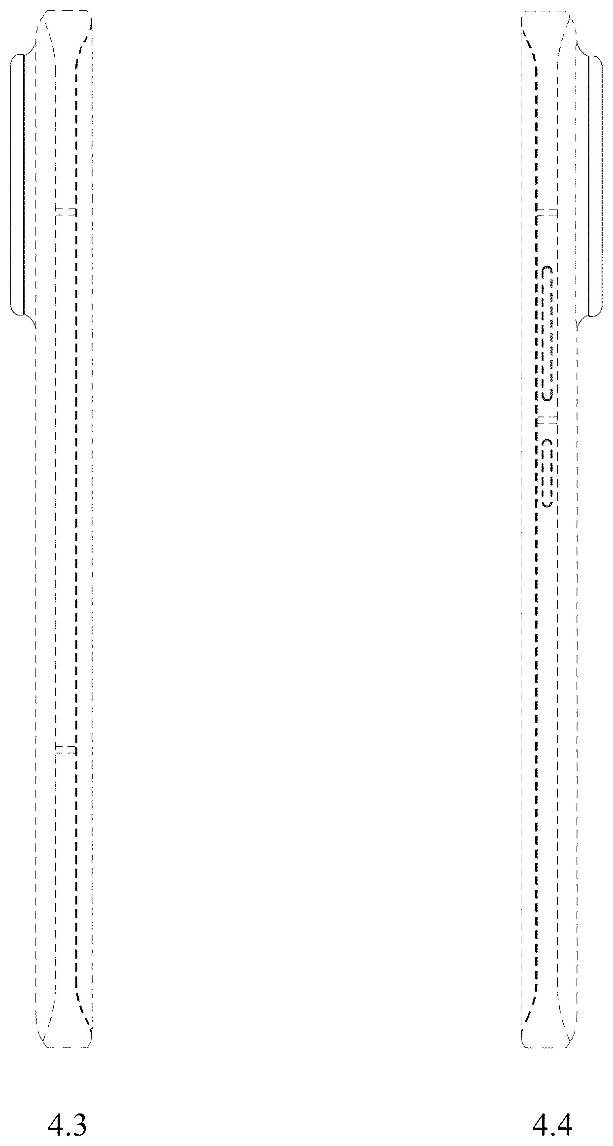 Patent USD1044787 Figure 9 – Mobile phone