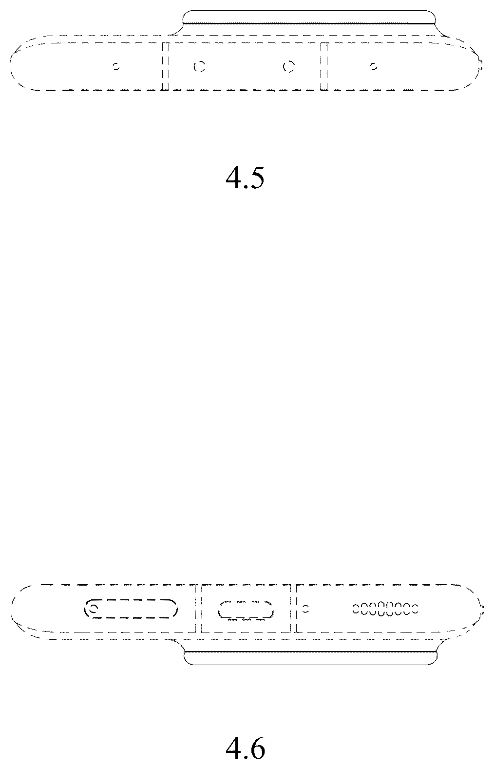Patent USD1044787 Figure 10 – Mobile phone