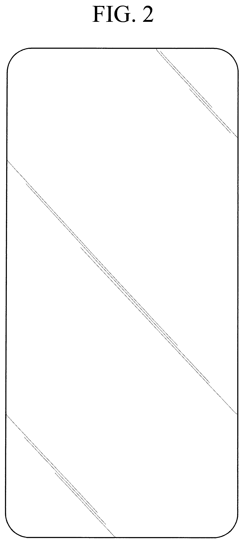 Patent USD1044788 Figure 2 – Cover window for a display panel