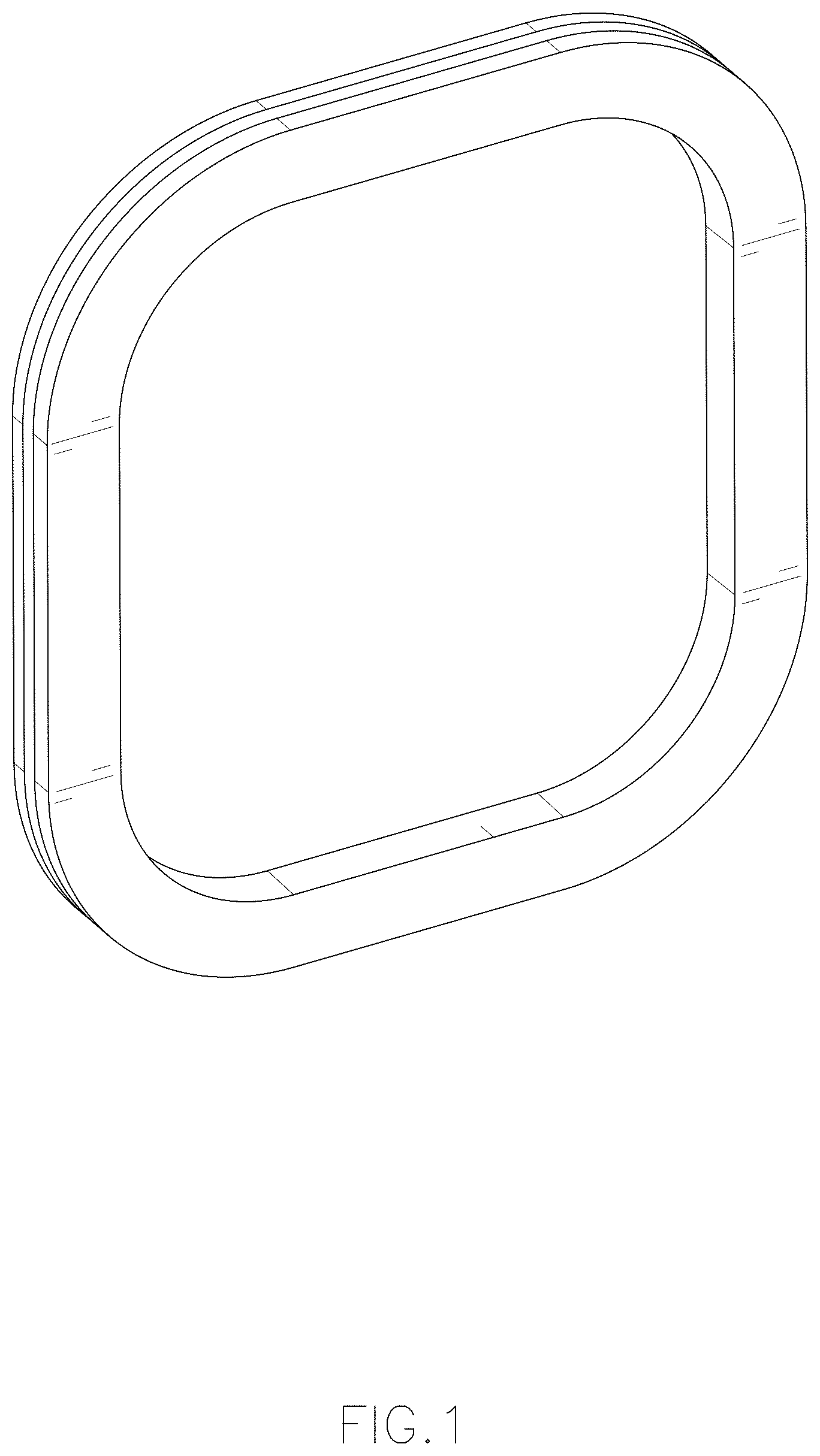 Patent USD1044789 — Mobile phone lens frame — Figure 1