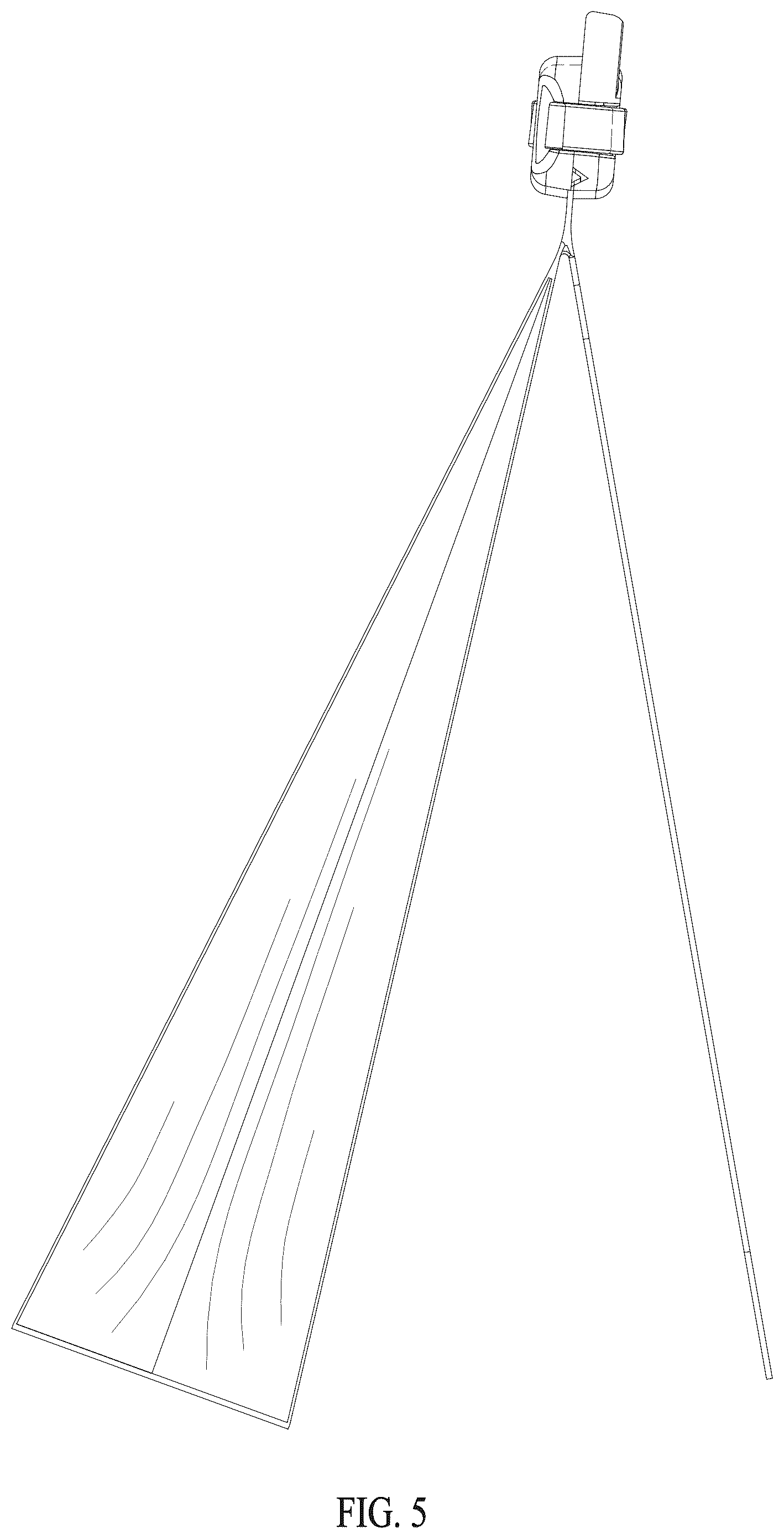 Patent USD1044790 Figure 5 – Waterproof pouch for smart phone
