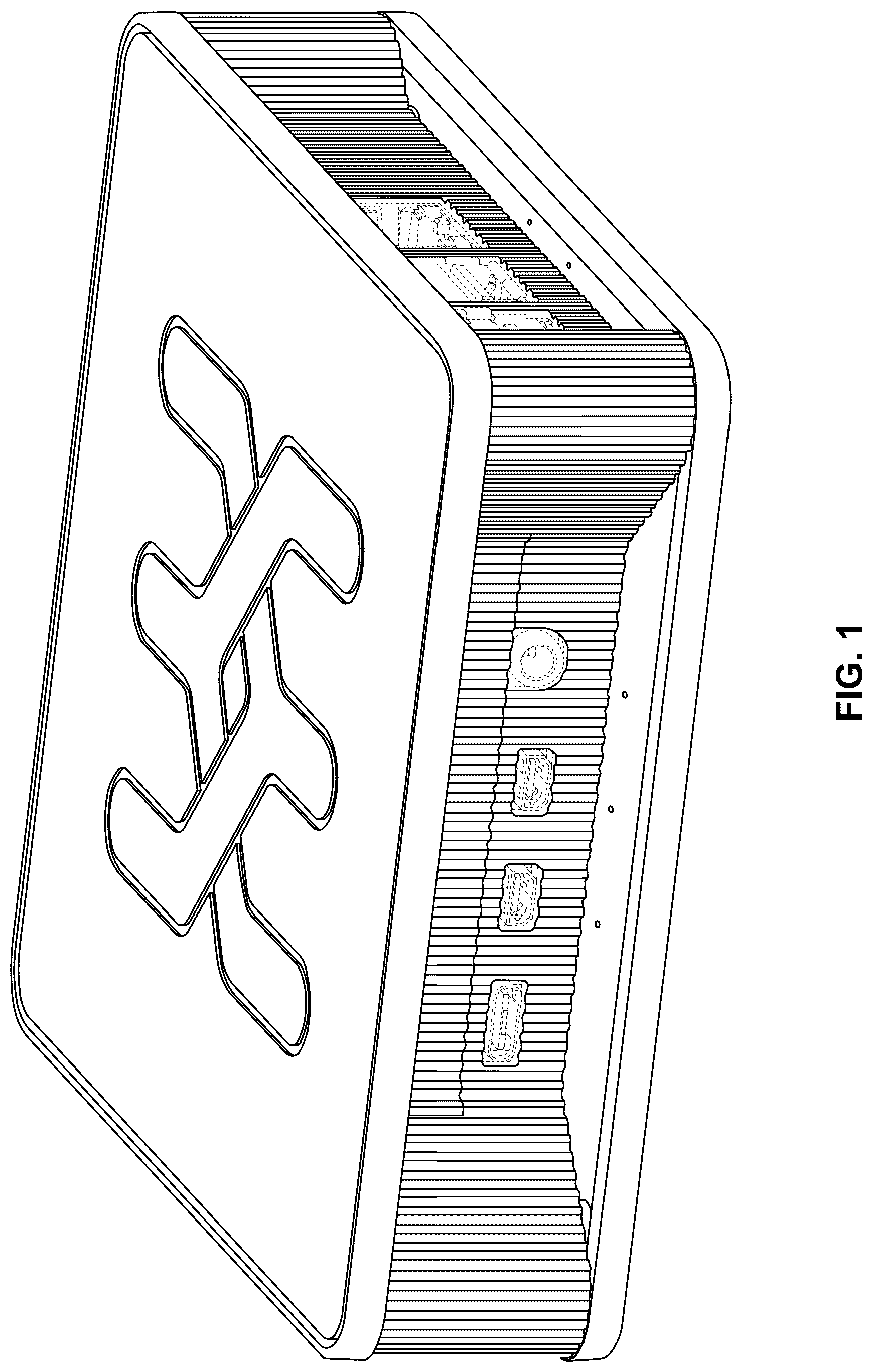 Patent USD1044794 Figure 1 – Computer housing