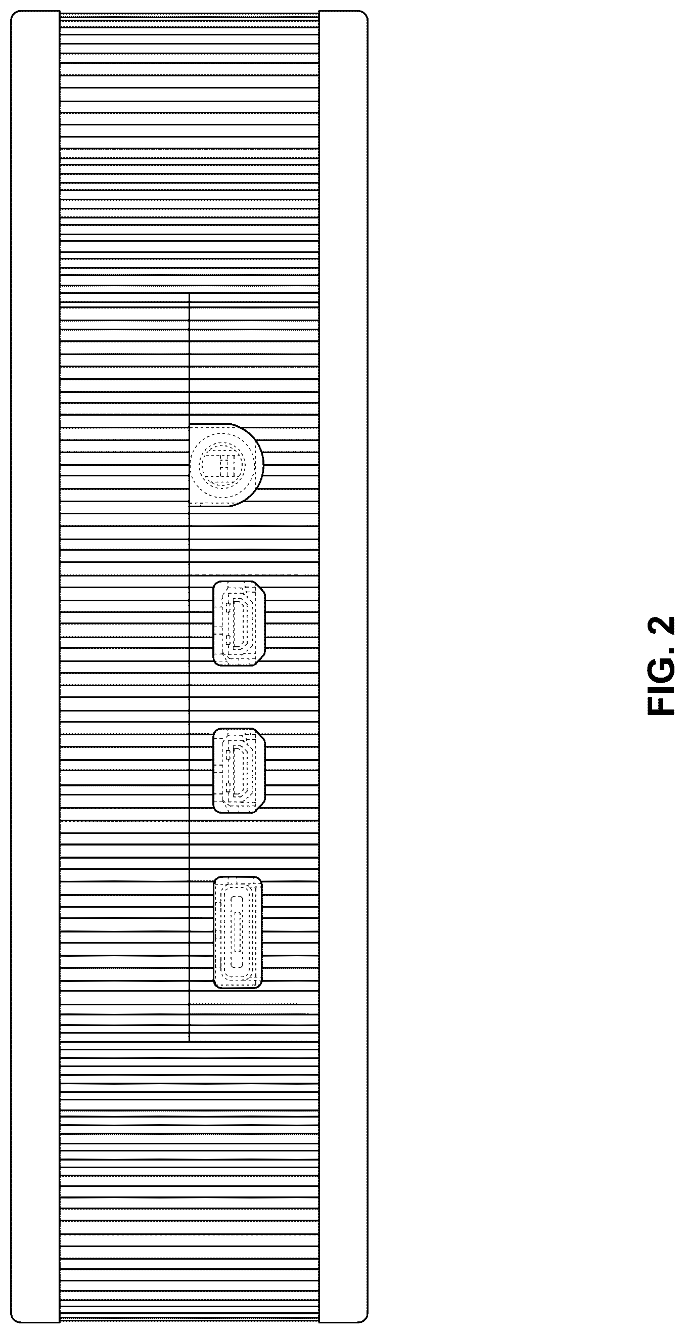 Patent USD1044794 Figure 2 – Computer housing