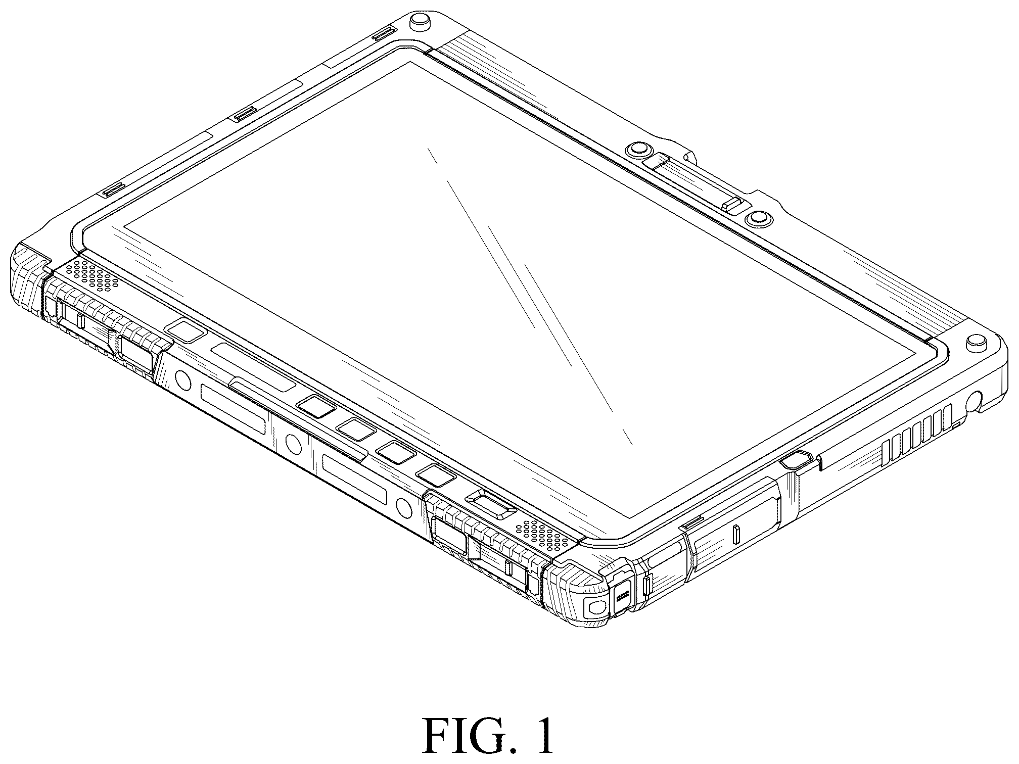 Patent USD1044796 Figure 1 – Electronic device