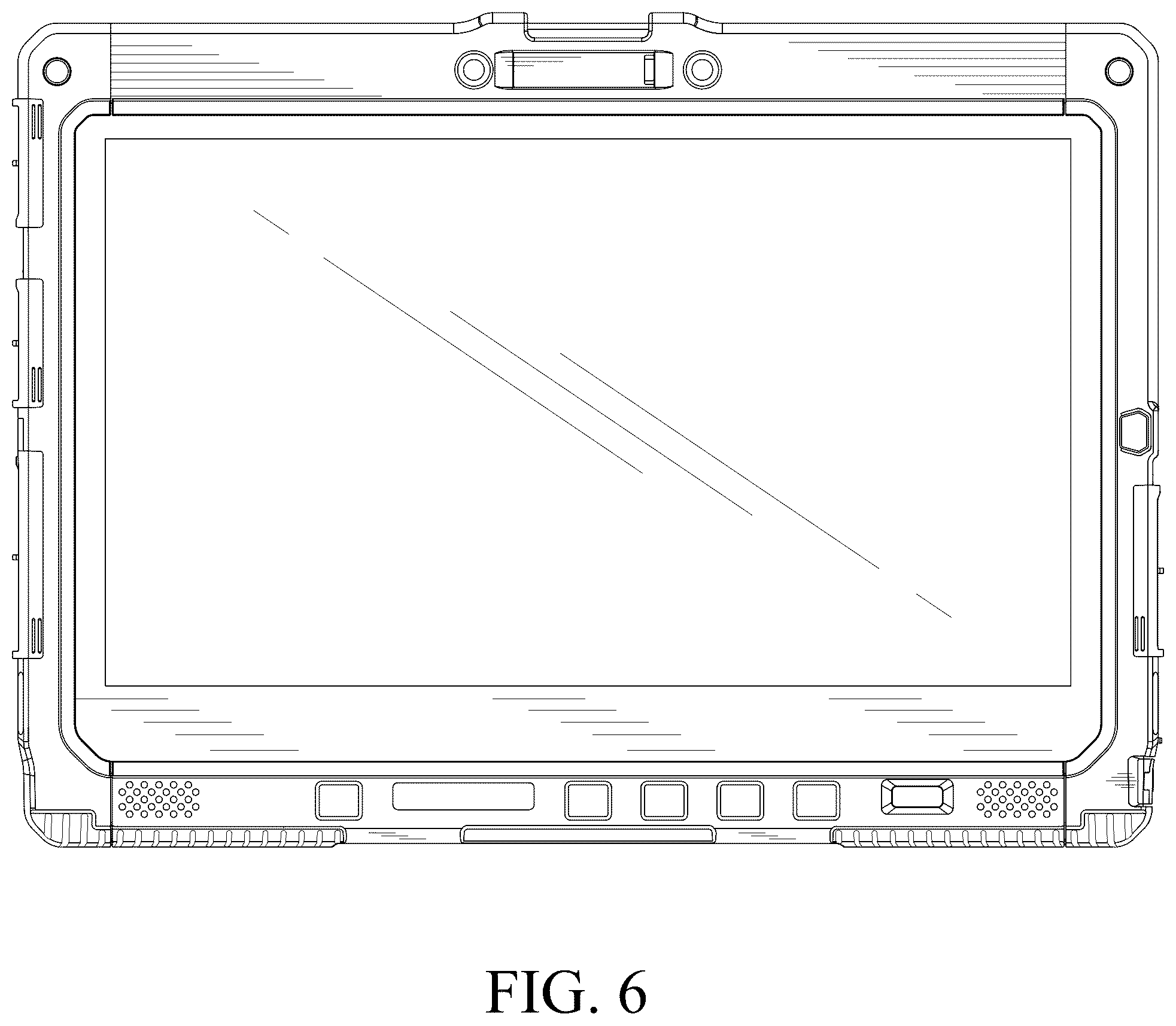 Patent USD1044796 Figure 3 – Electronic device
