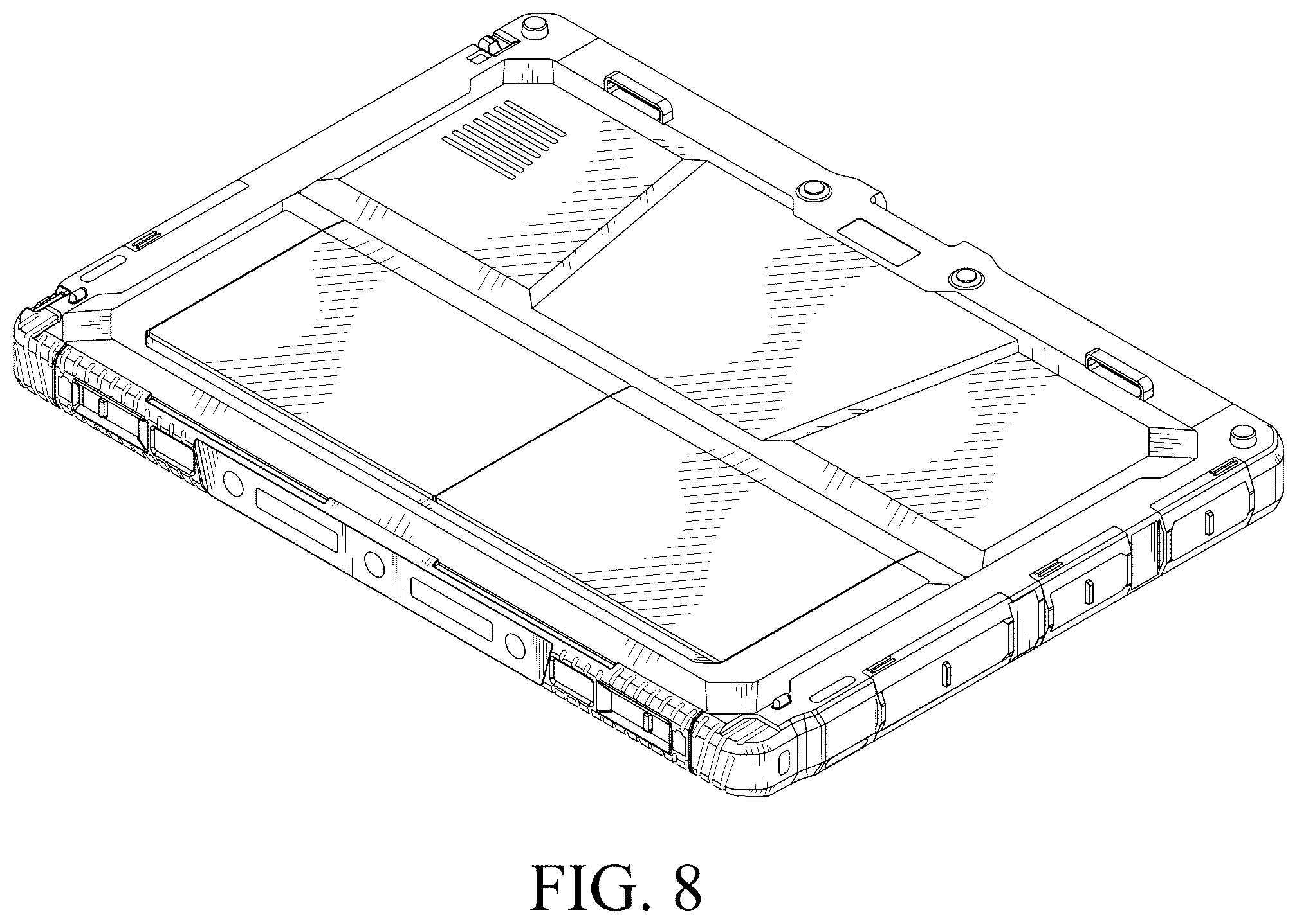 Patent USD1044796 Figure 5 – Electronic device
