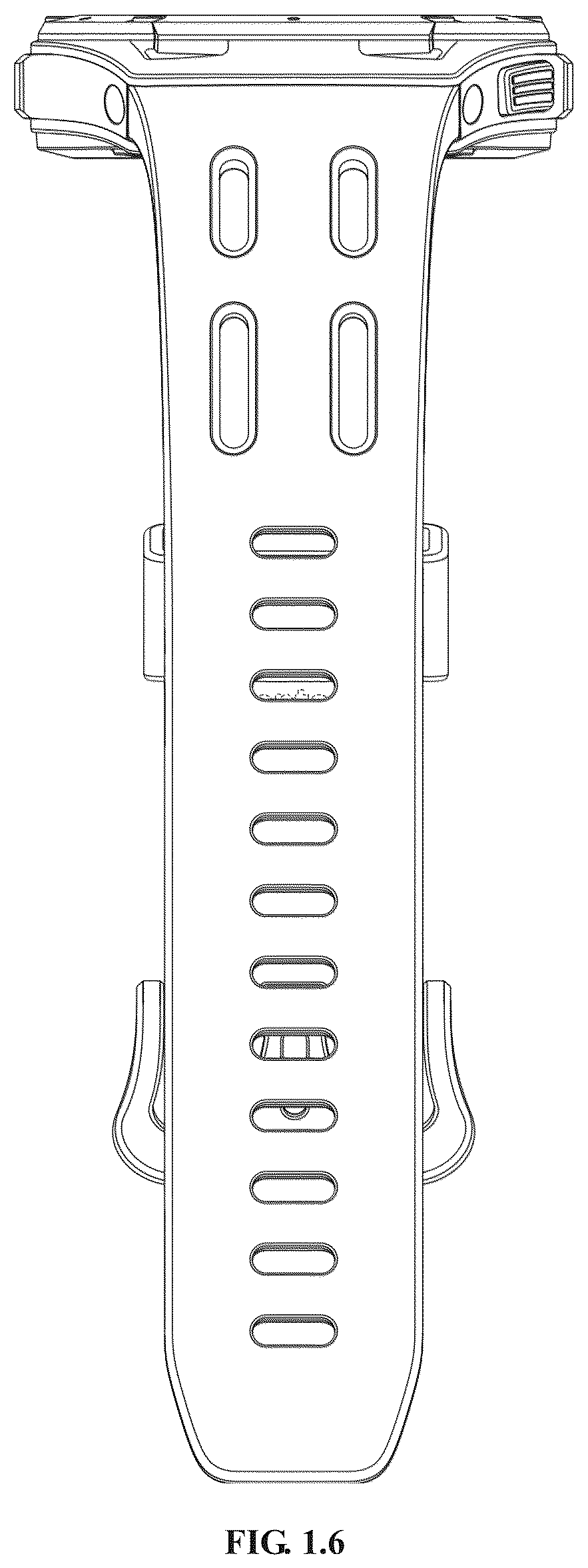 Patent USD1044797 Figure 6 – Smartwatch