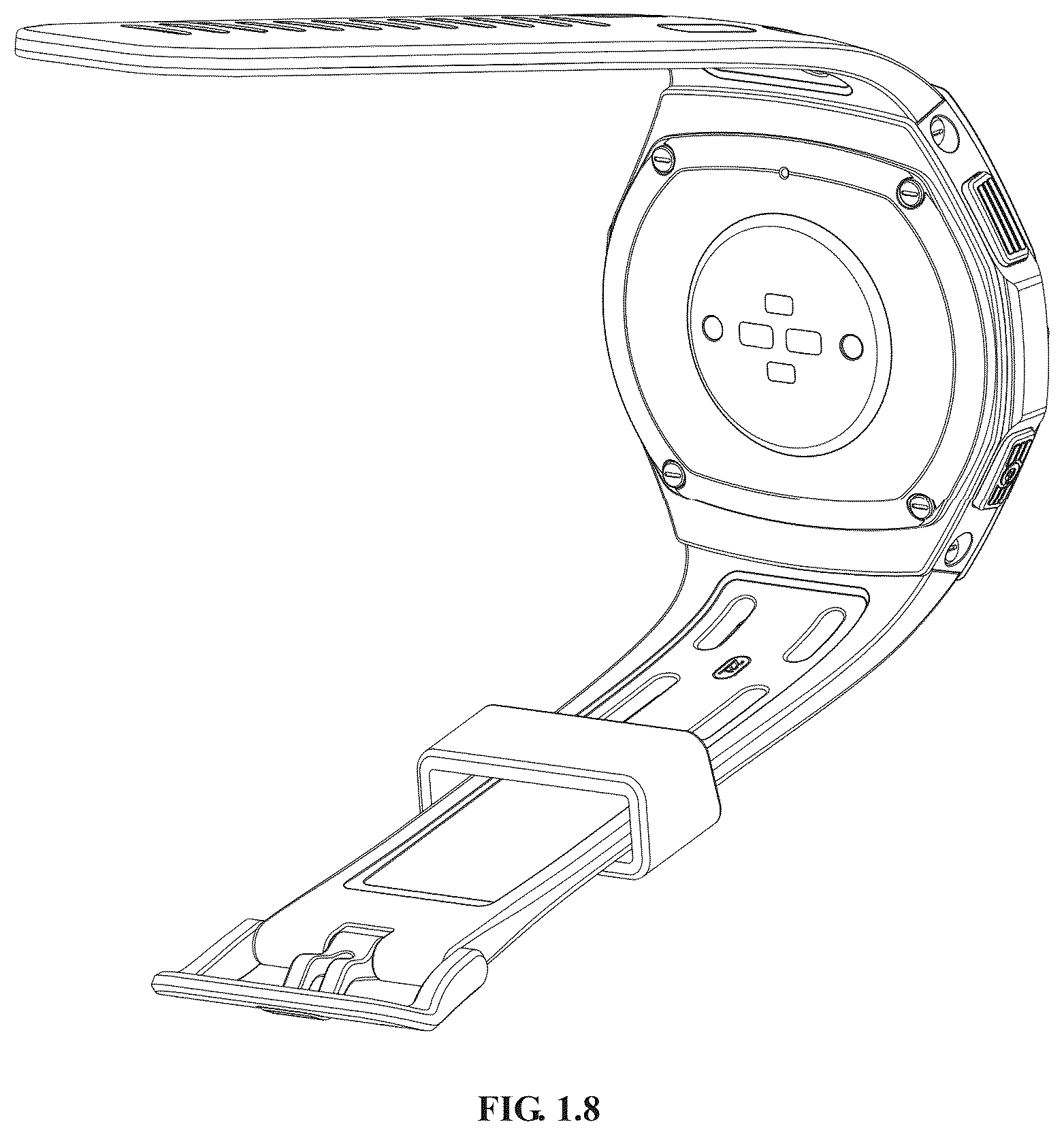 Patent USD1044797 Figure 8 – Smartwatch