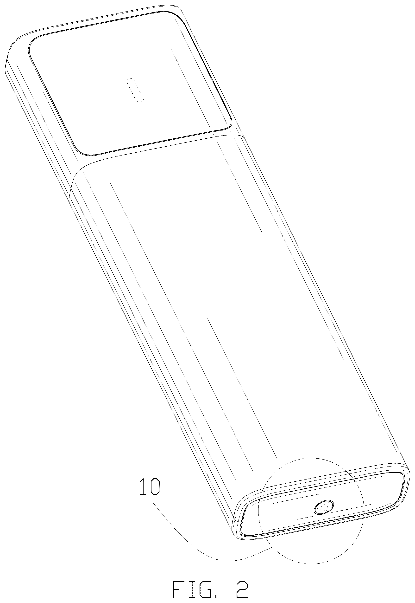 Patent USD1044798 Figure 2 – Hard disk drive