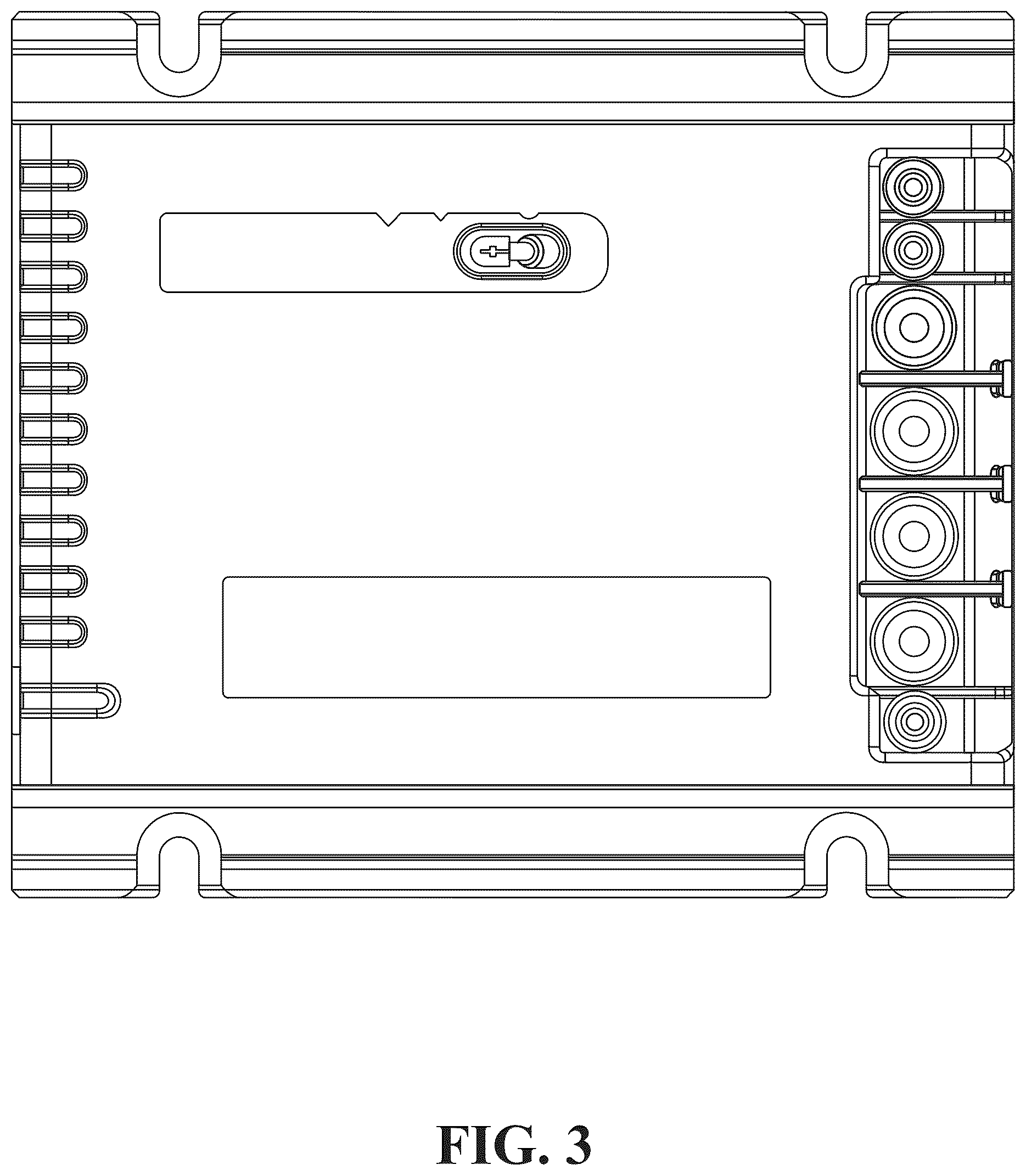 Patent USD1044799 Figure 3 – Assembled electronics housing