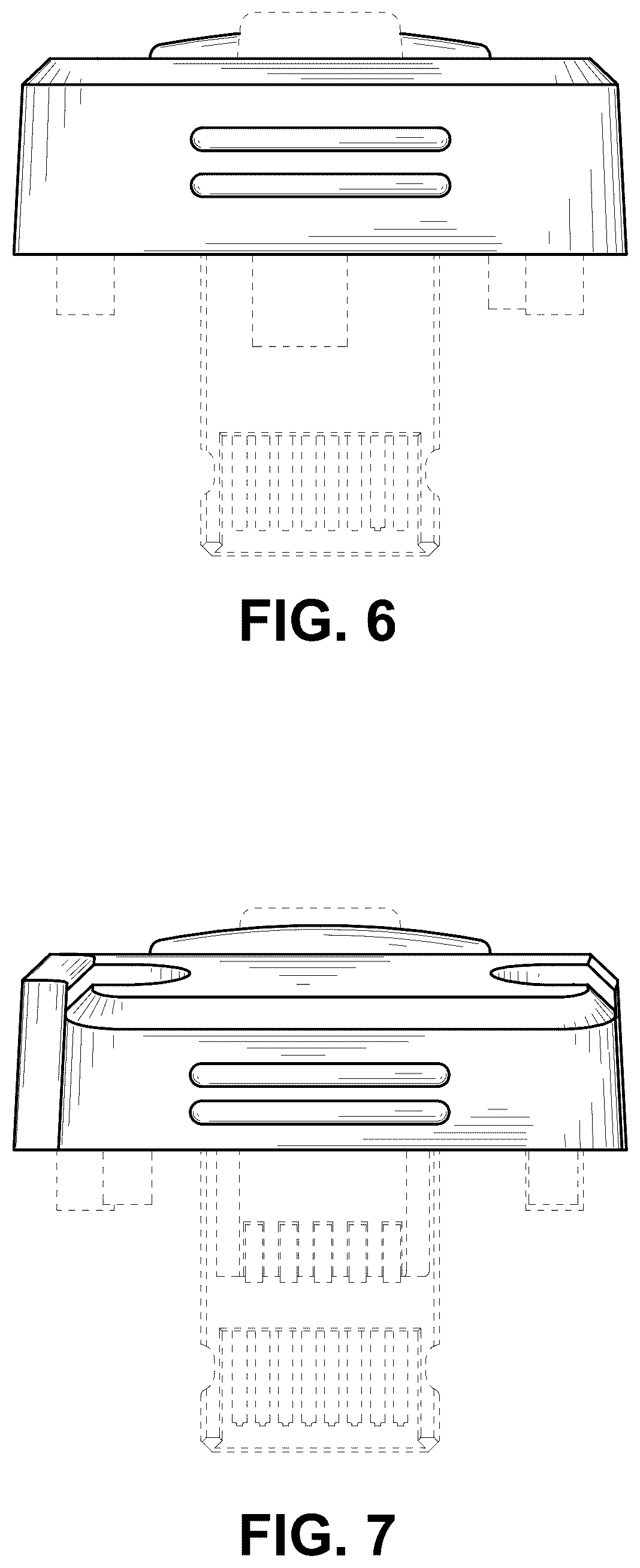 Patent USD1044801 Figure 4 – Connection device for communication