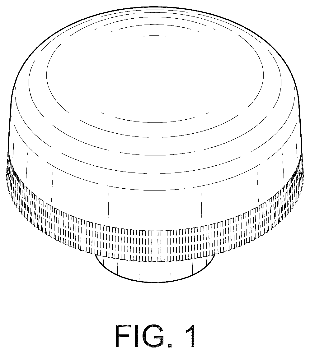 Patent USD1044802 Figure 1 – Networking device for a luminaire