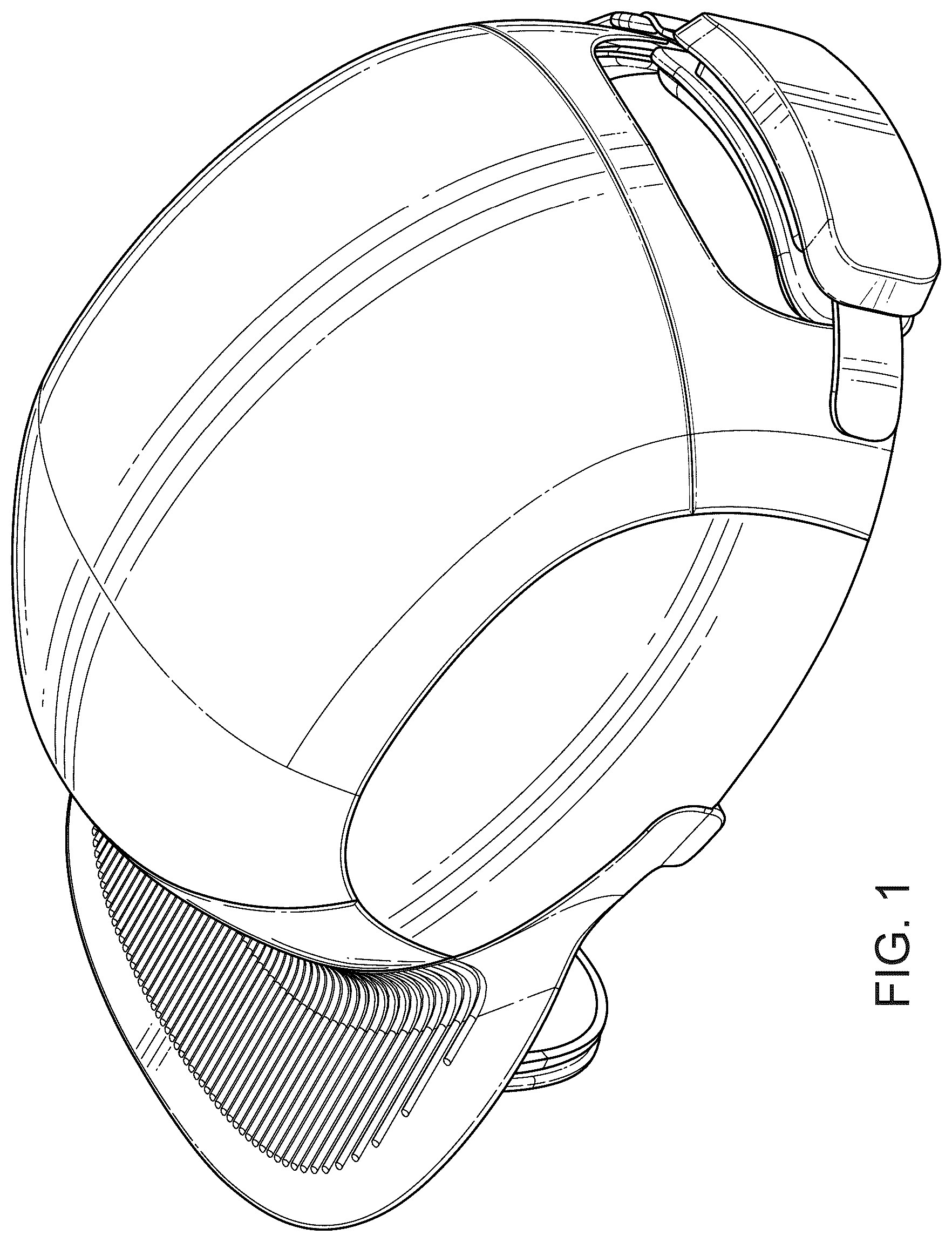 Patent USD1044805 Figure 1 – Augmented reality hat