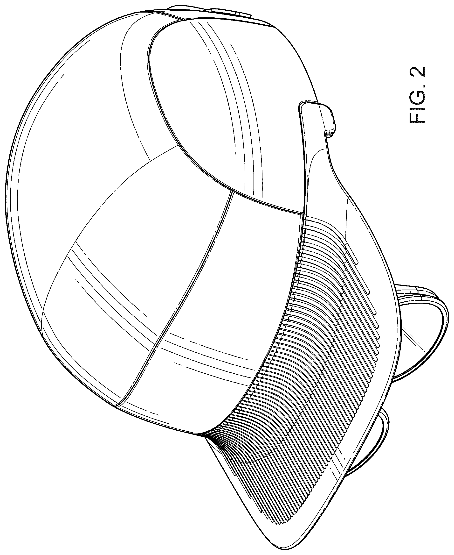 Patent USD1044805 Figure 2 – Augmented reality hat