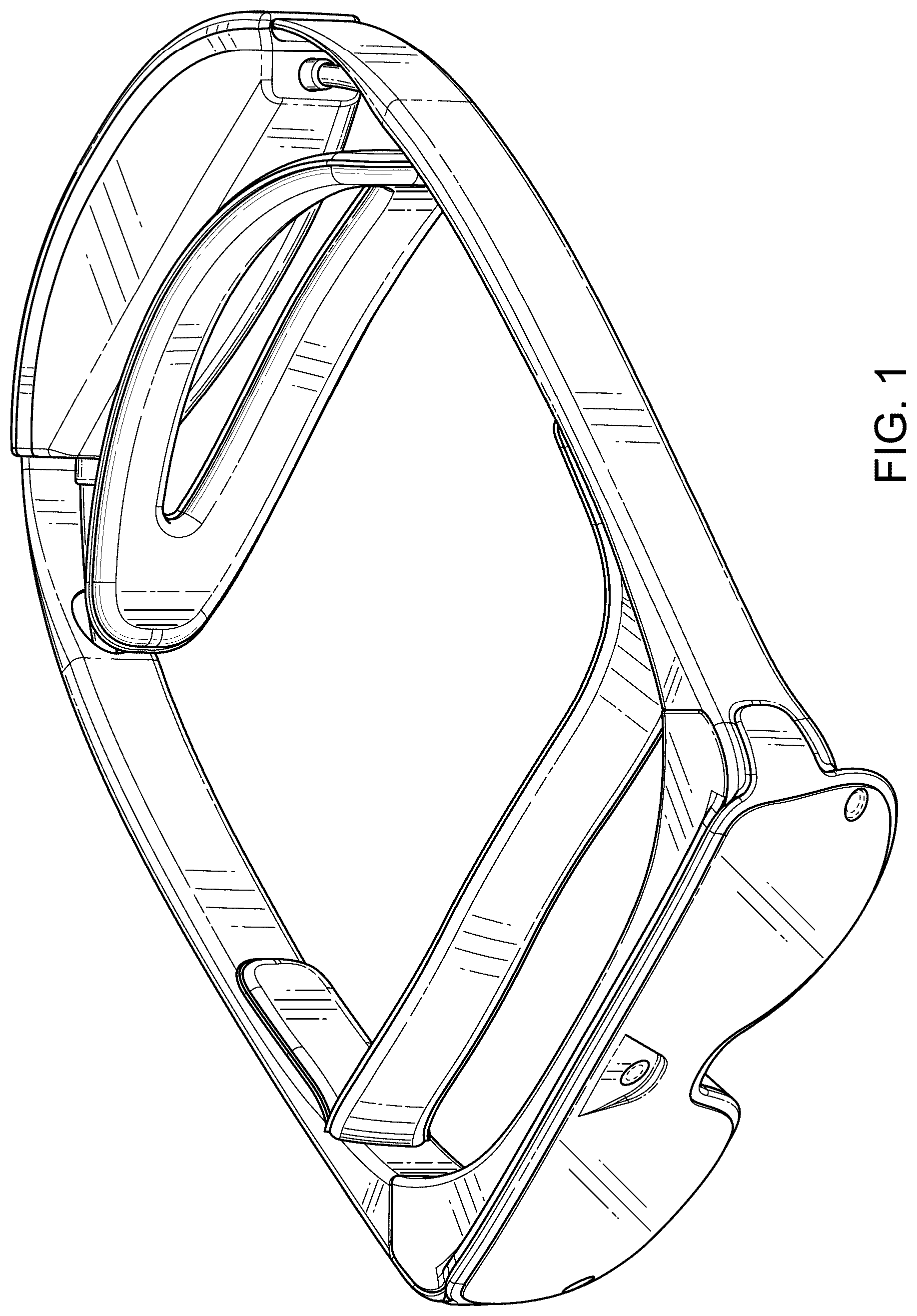 Patent USD1044806 Figure 1 – Compact head-mounted display system