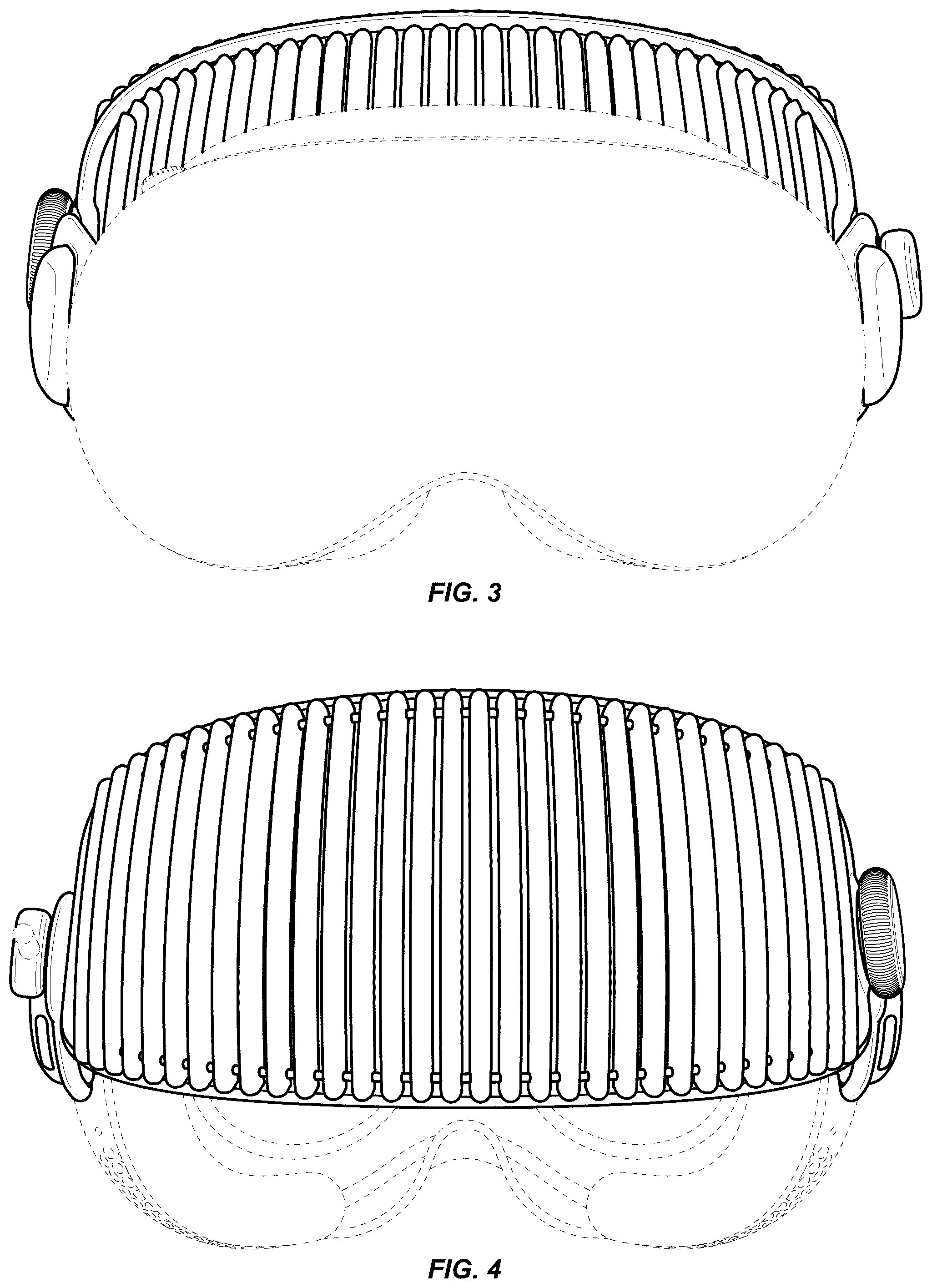 Patent USD1044807 Figure 3 – Head-mounted display