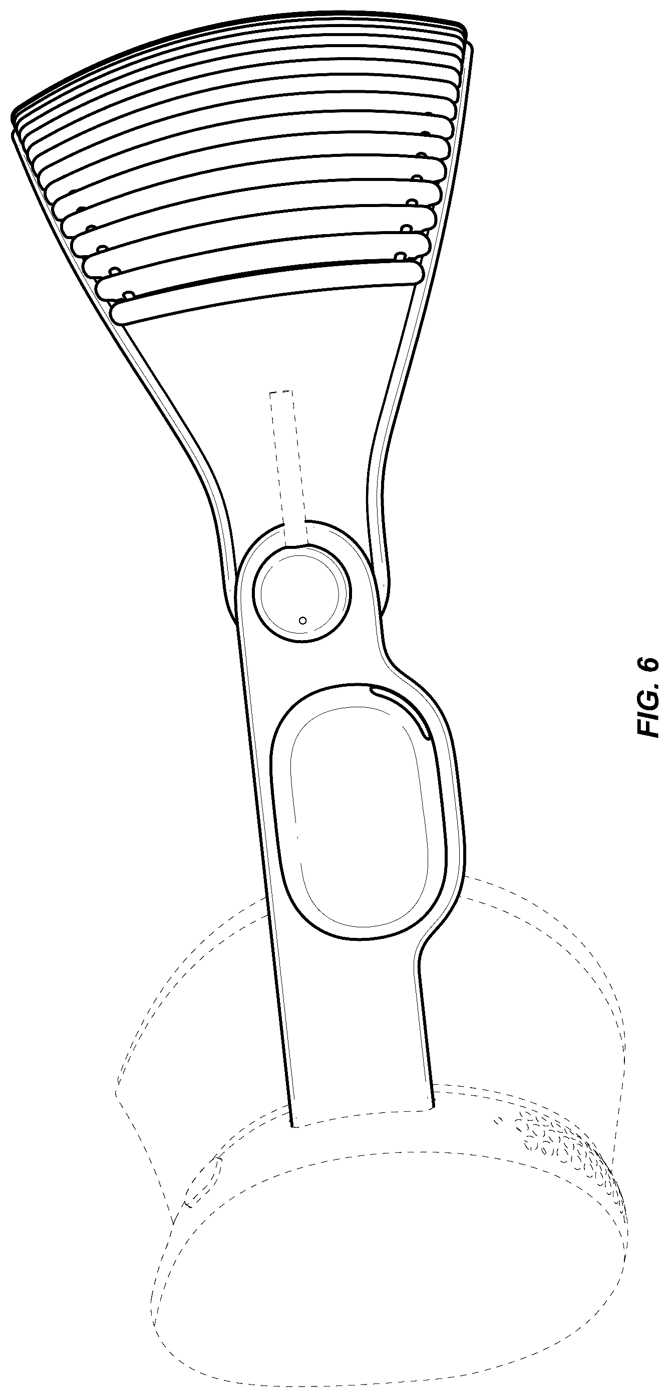 Patent USD1044807 Figure 5 – Head-mounted display