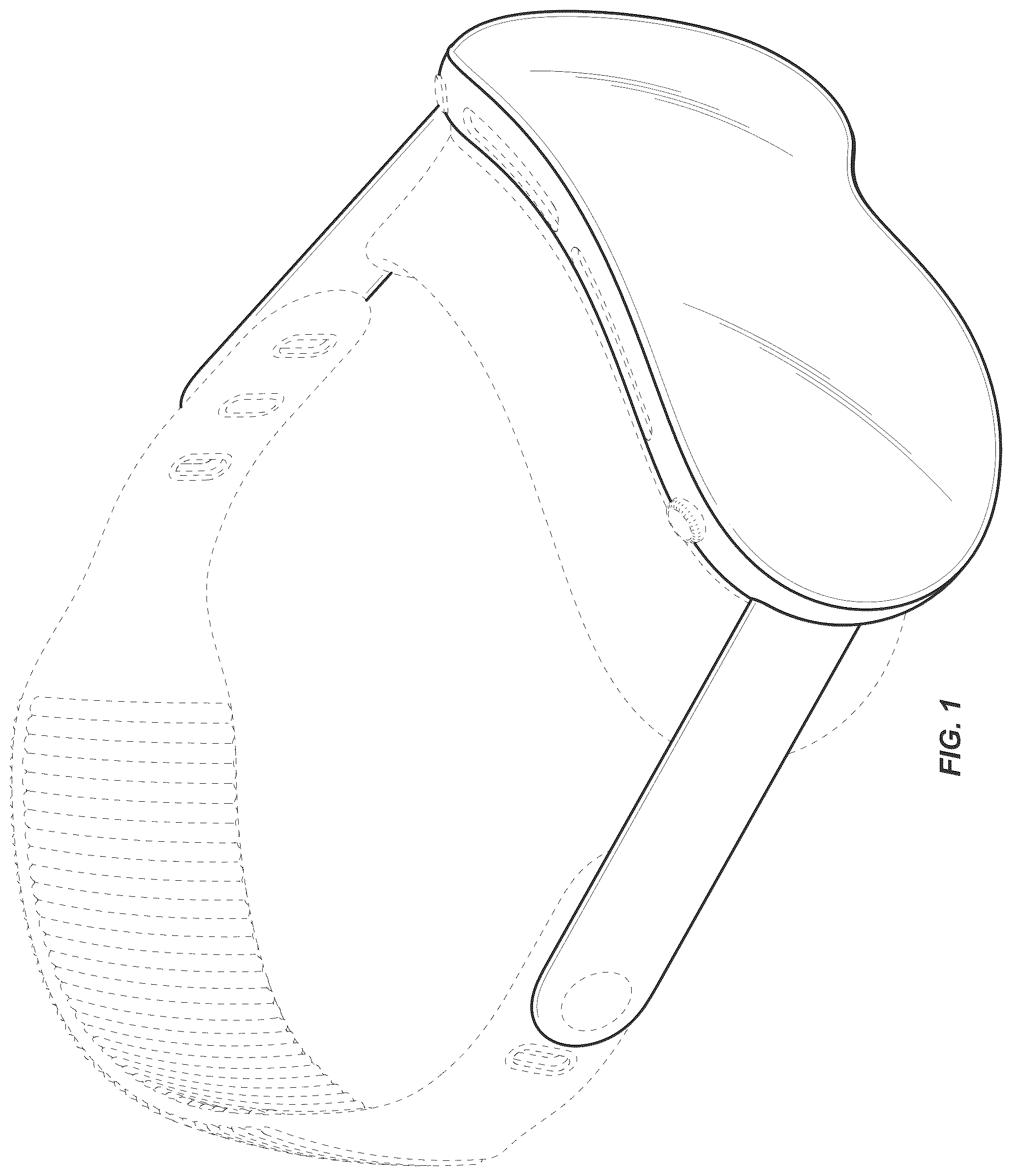 Patent USD1044808 — Head-mounted display — Figure 1