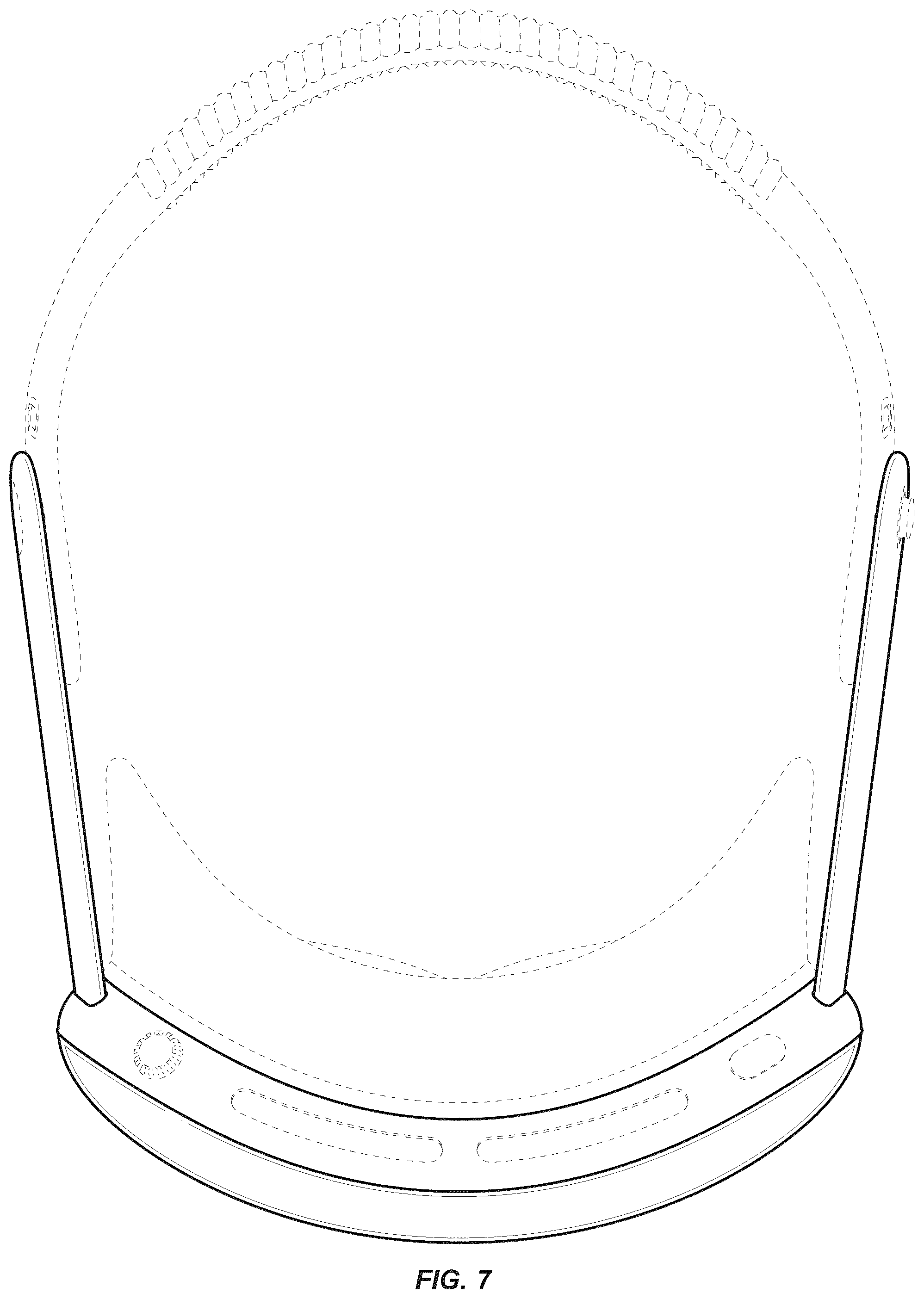 Patent USD1044808 Figure 6 – Head-mounted display