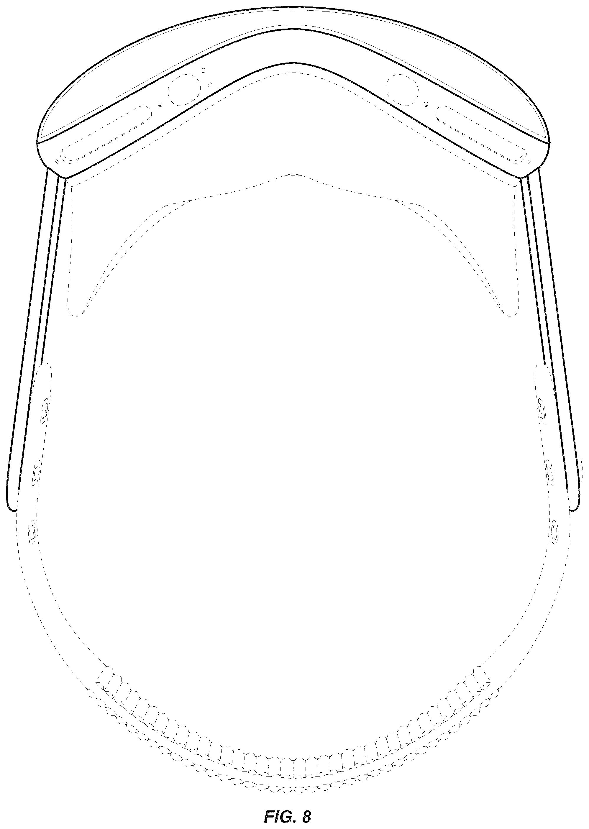 Patent USD1044808 Figure 7 – Head-mounted display