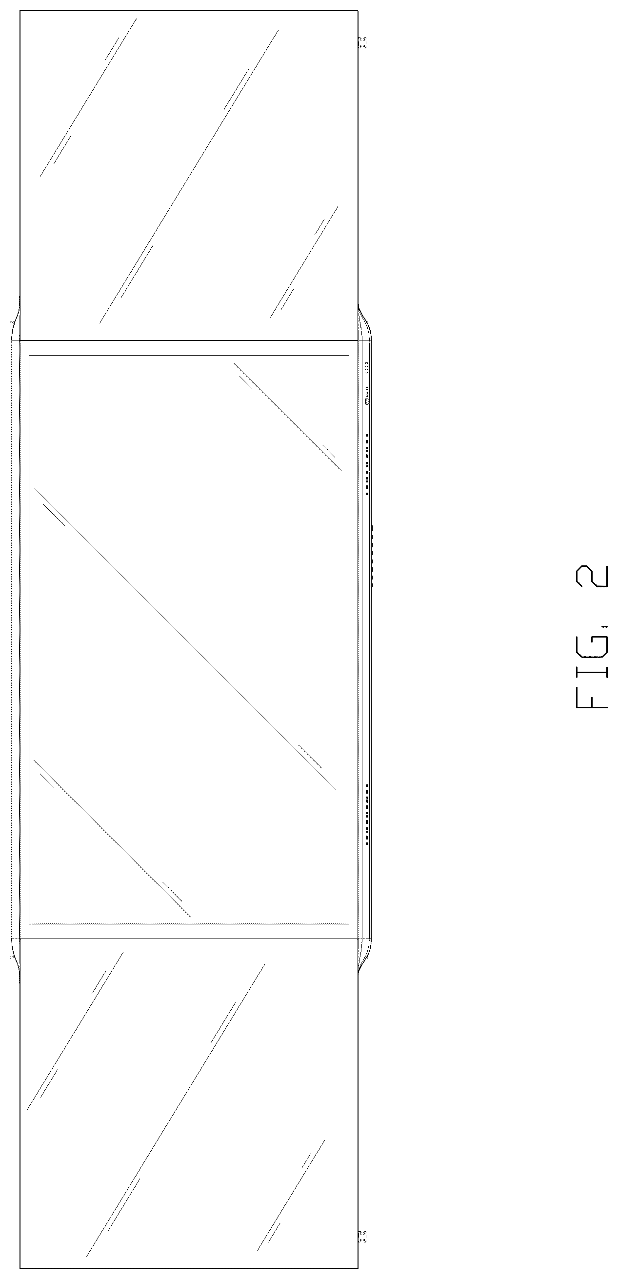 Patent USD1044809 Figure 2 – Display panel