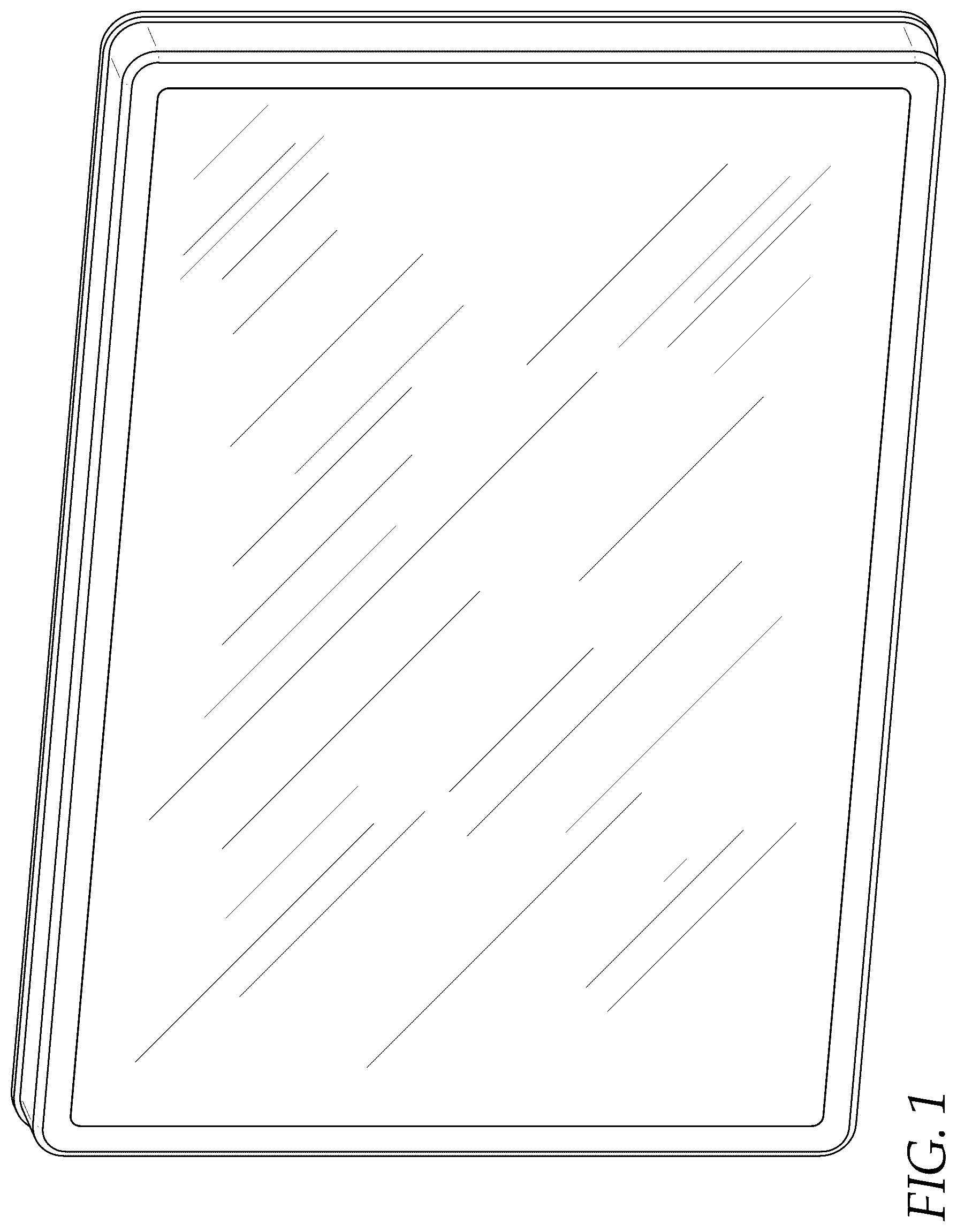 Patent USD1044813 Figure 1 – Touch screen control panel