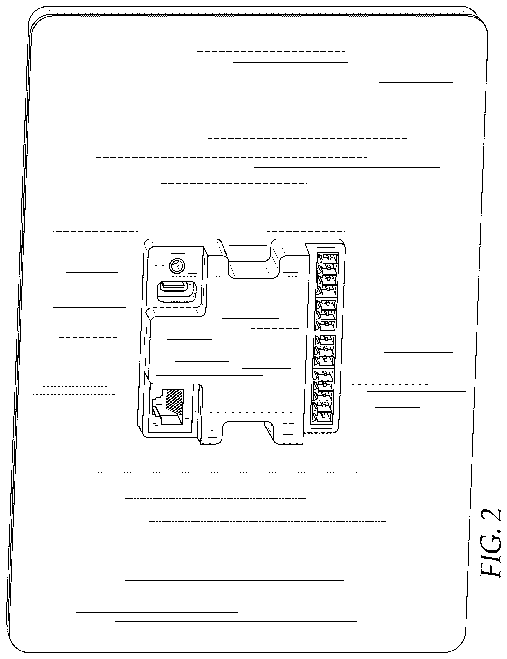 Patent USD1044813 Figure 2 – Touch screen control panel