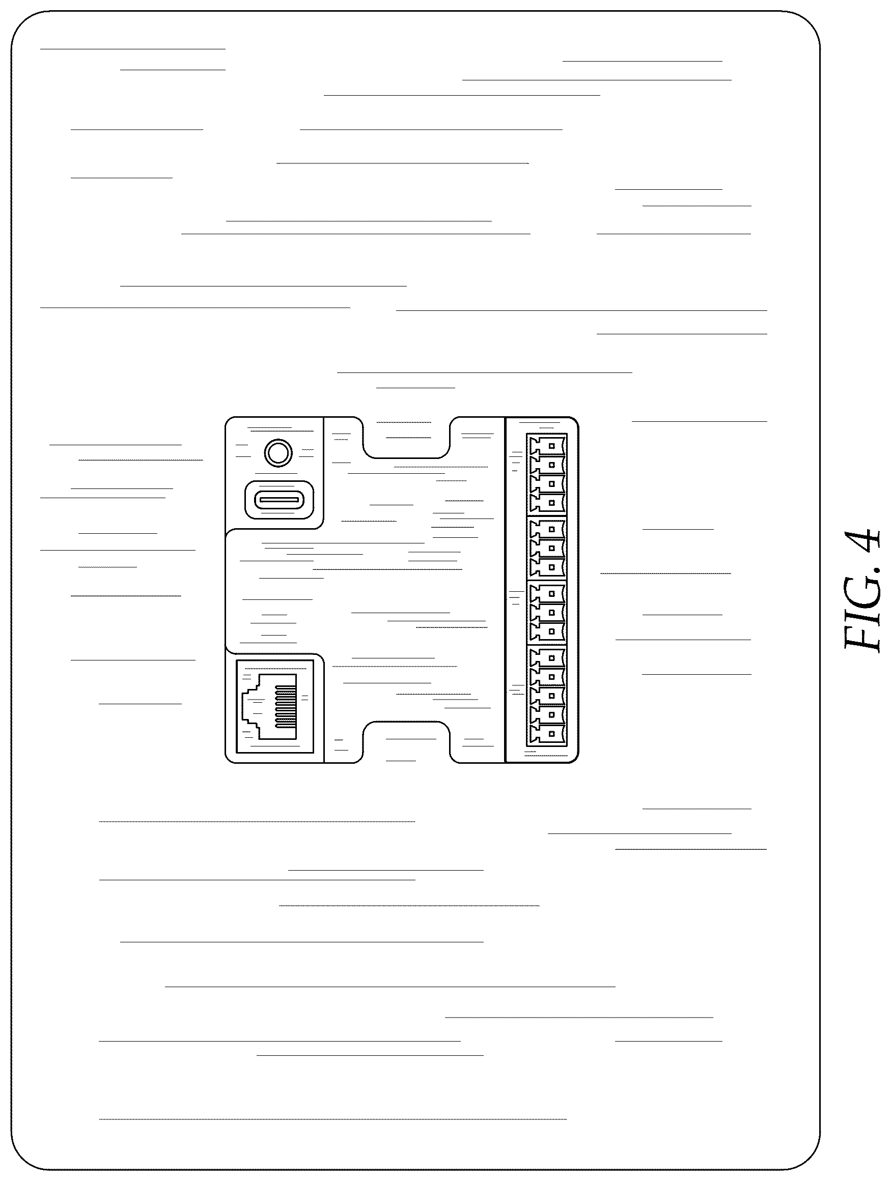 Patent USD1044813 Figure 4 – Touch screen control panel