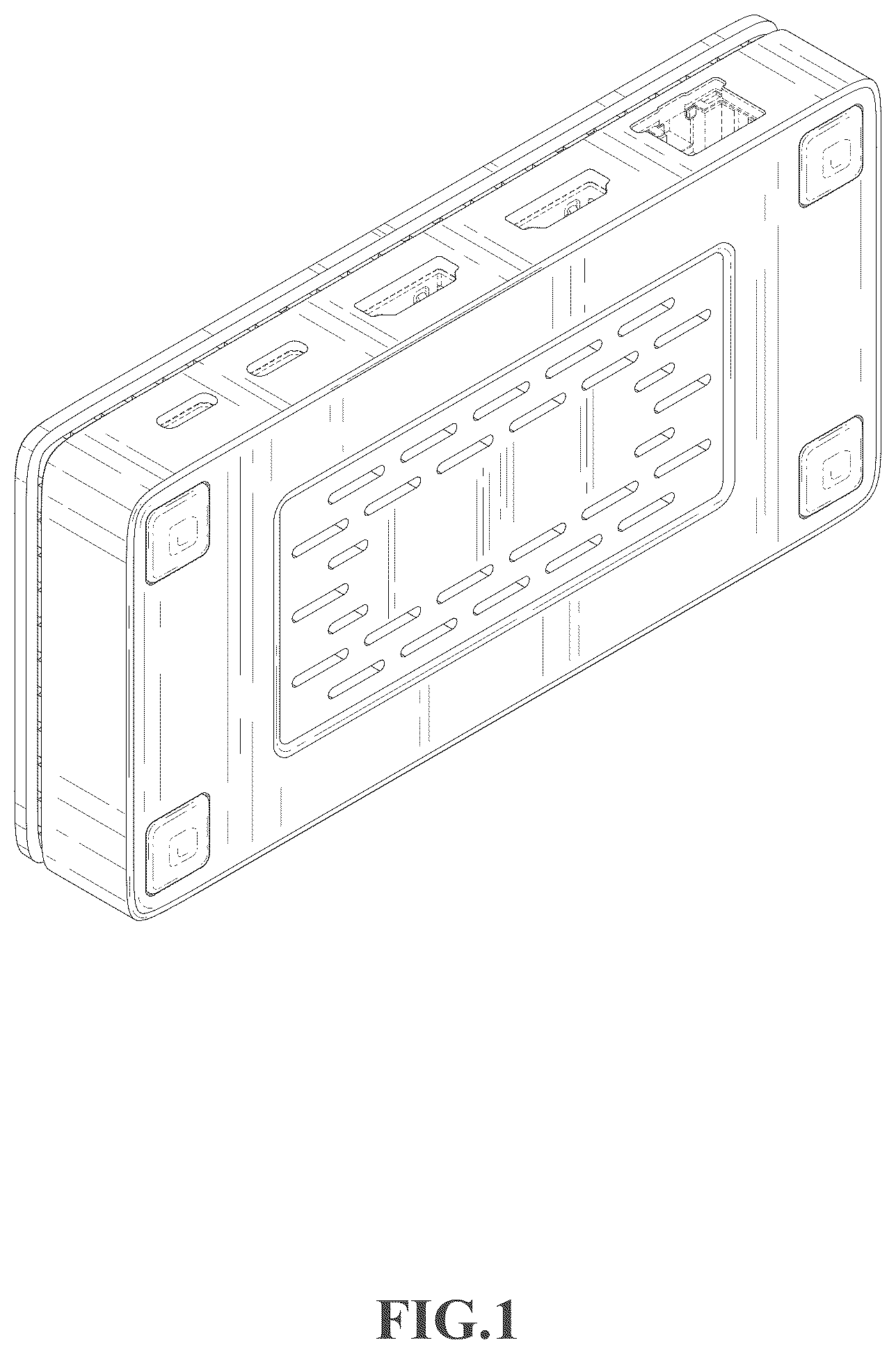 Patent USD1044814 Figure 1 – Docking station