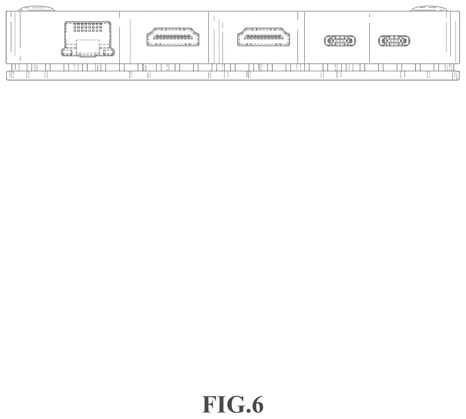 Patent USD1044814 Figure 6 – Docking station