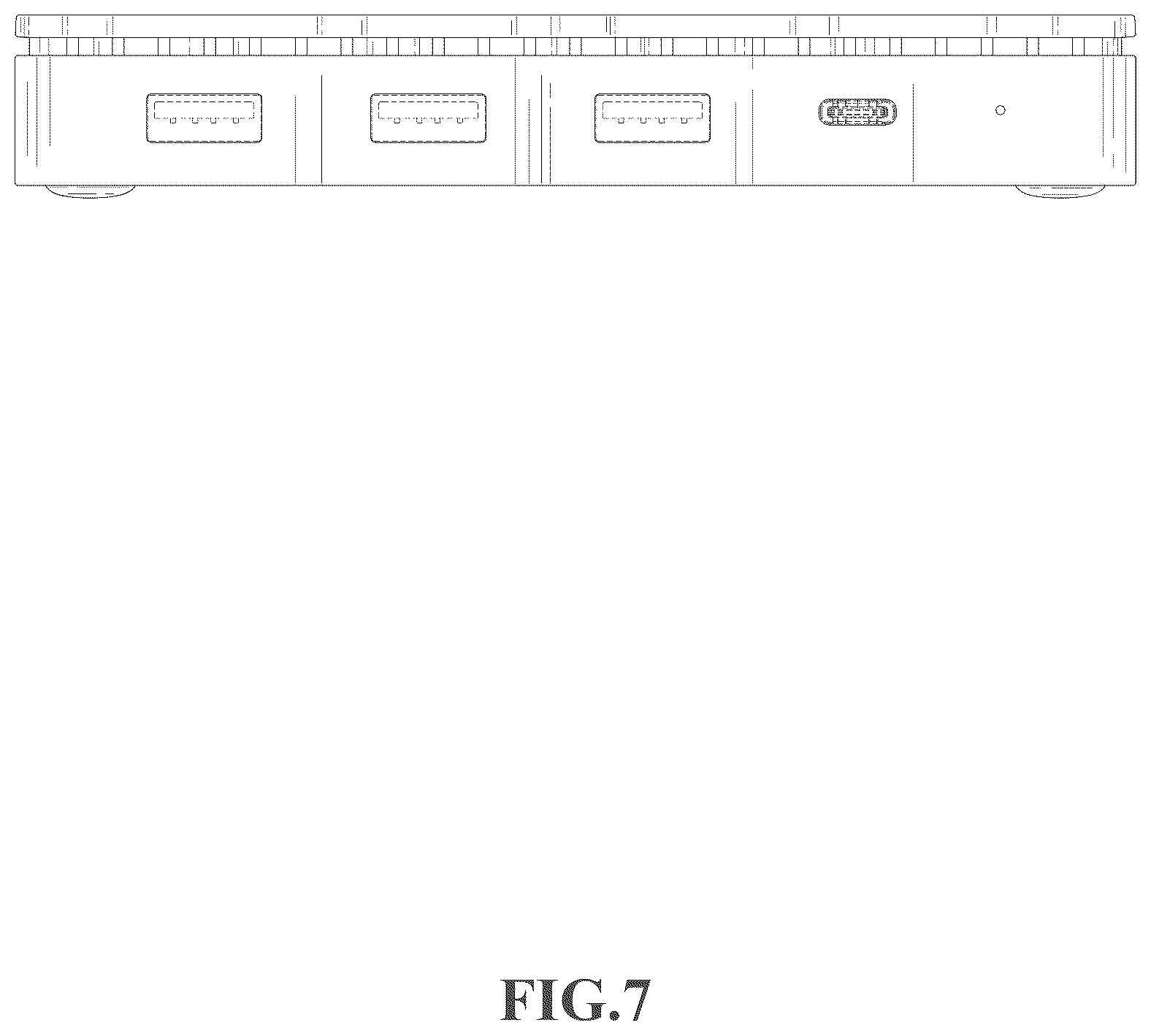 Patent USD1044814 Figure 7 – Docking station