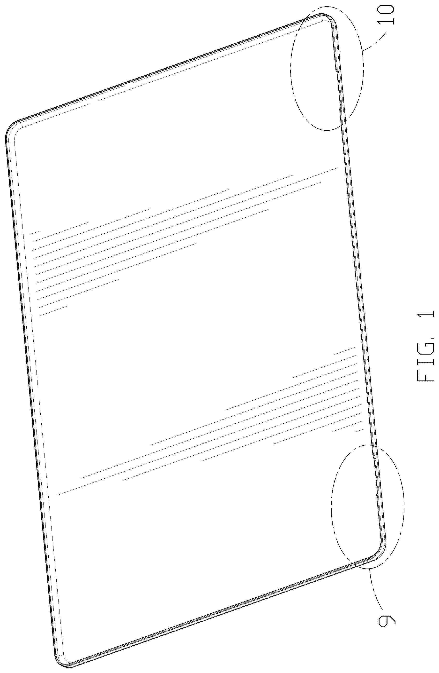 Patent USD1044817 Figure 1 – Laptop case