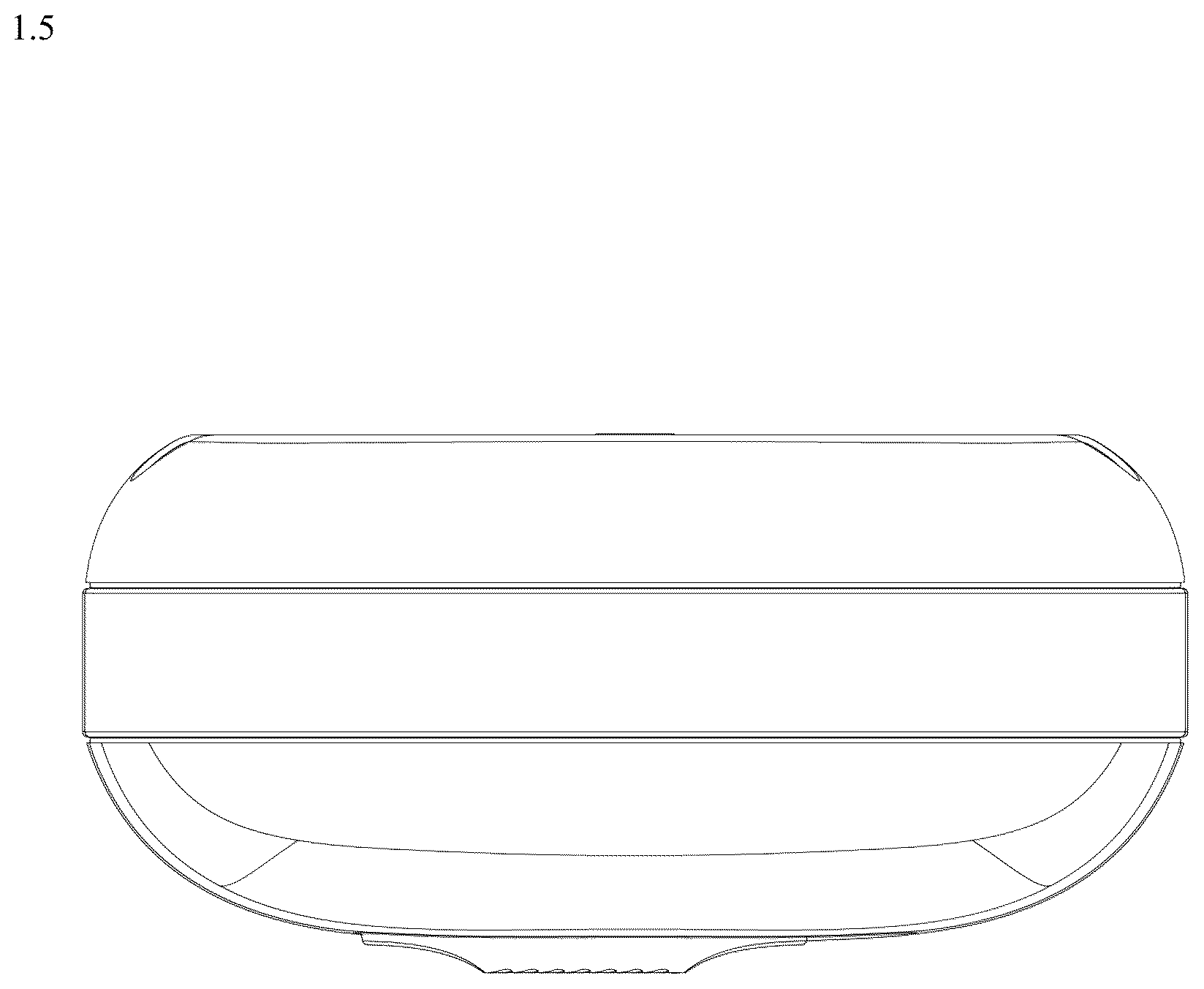 Patent USD1044818 Figure 5 – Protective cover for earphone charging case