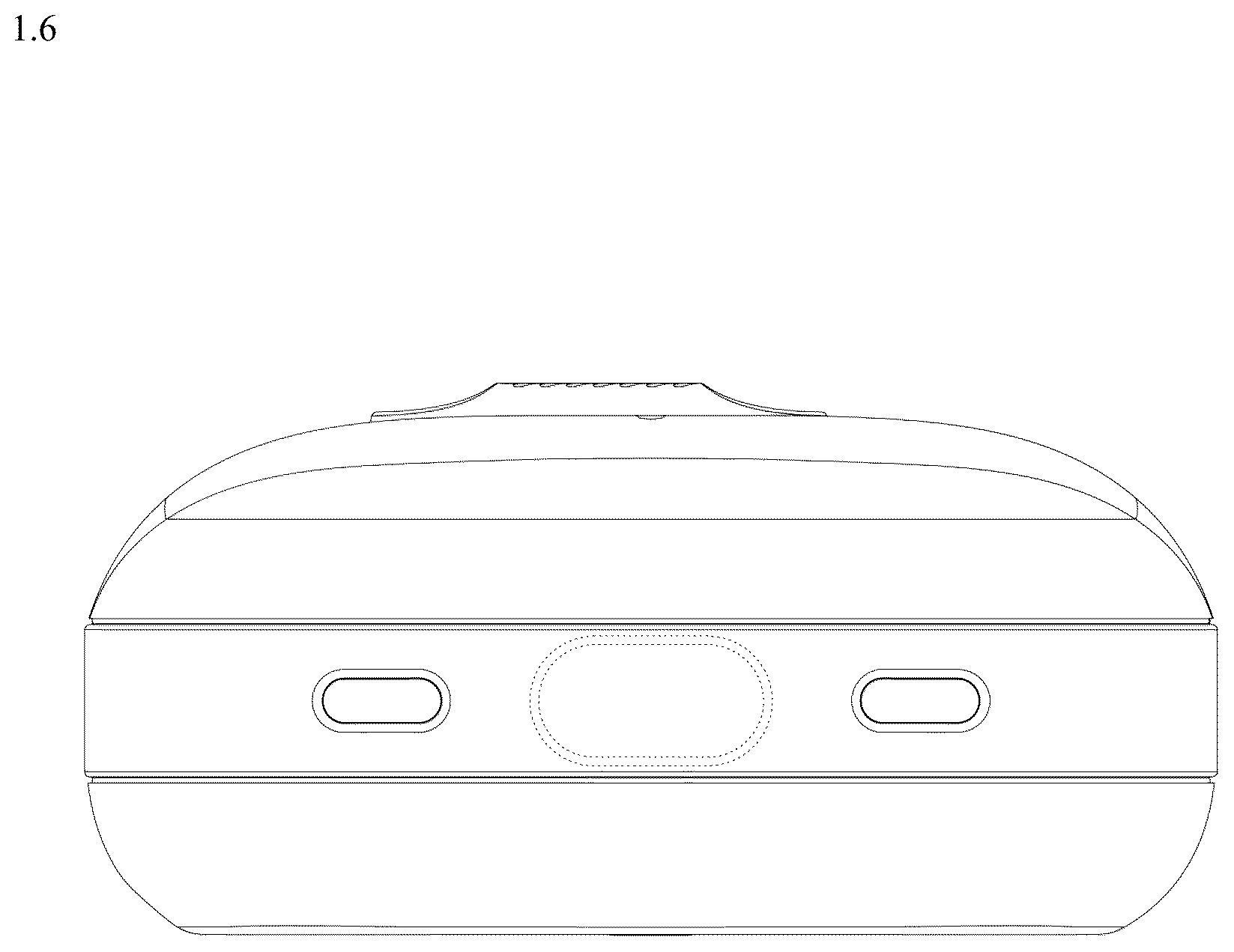 Patent USD1044818 Figure 6 – Protective cover for earphone charging case