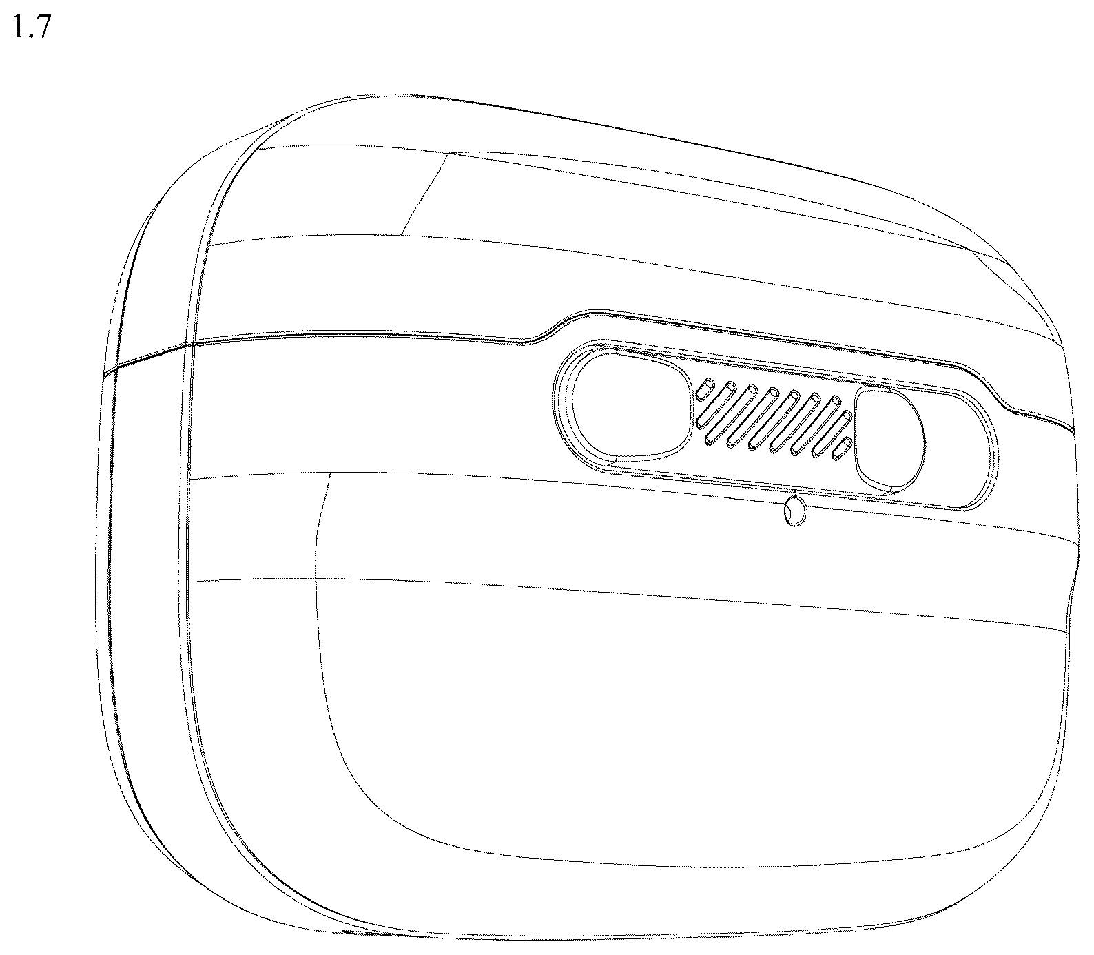 Patent USD1044818 Figure 7 – Protective cover for earphone charging case