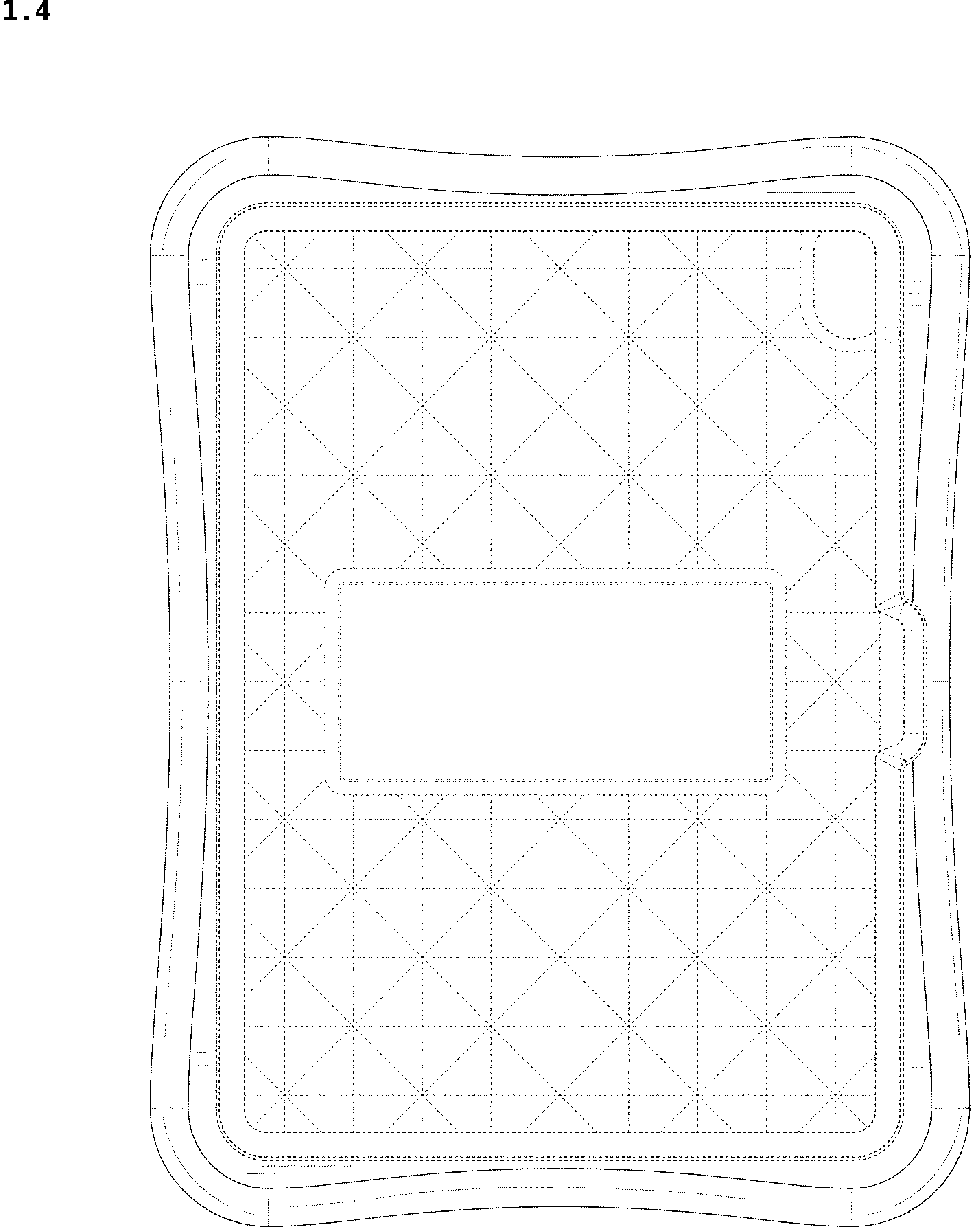 Patent USD1044819 Figure 4 – Tablet case