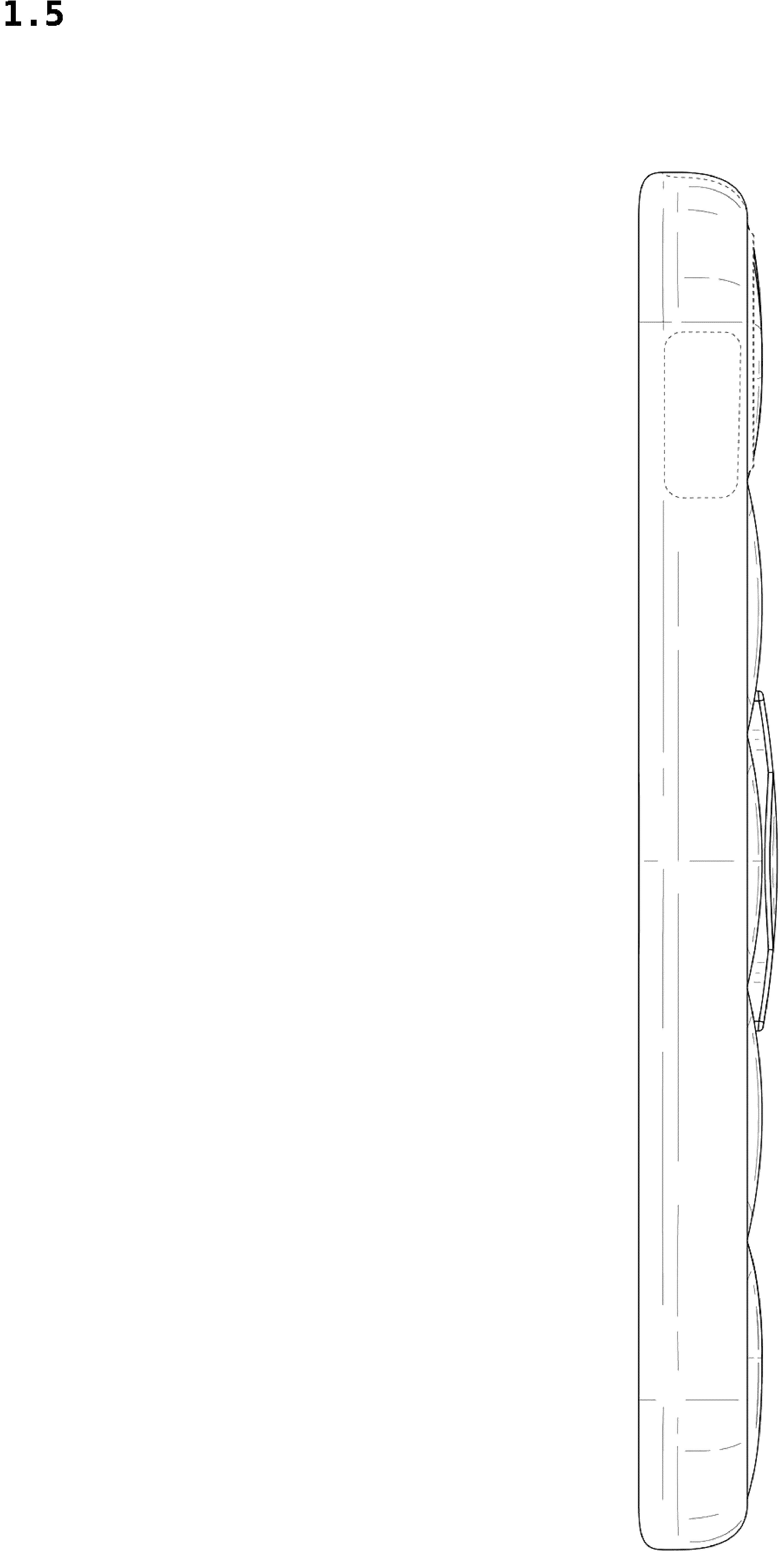 Patent USD1044819 Figure 5 – Tablet case